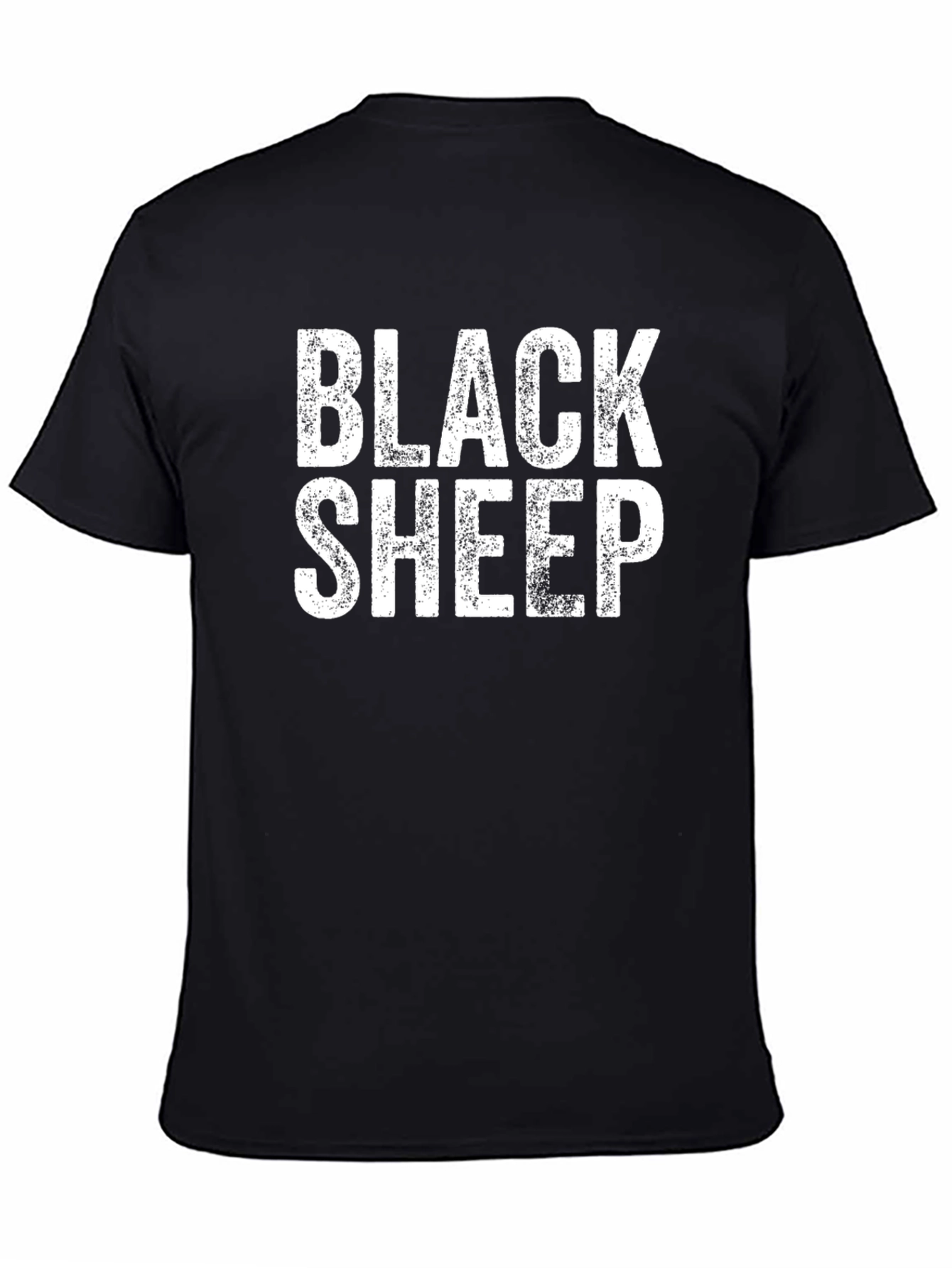 Black Black Sheep Graphic Tee - Unisex view 4