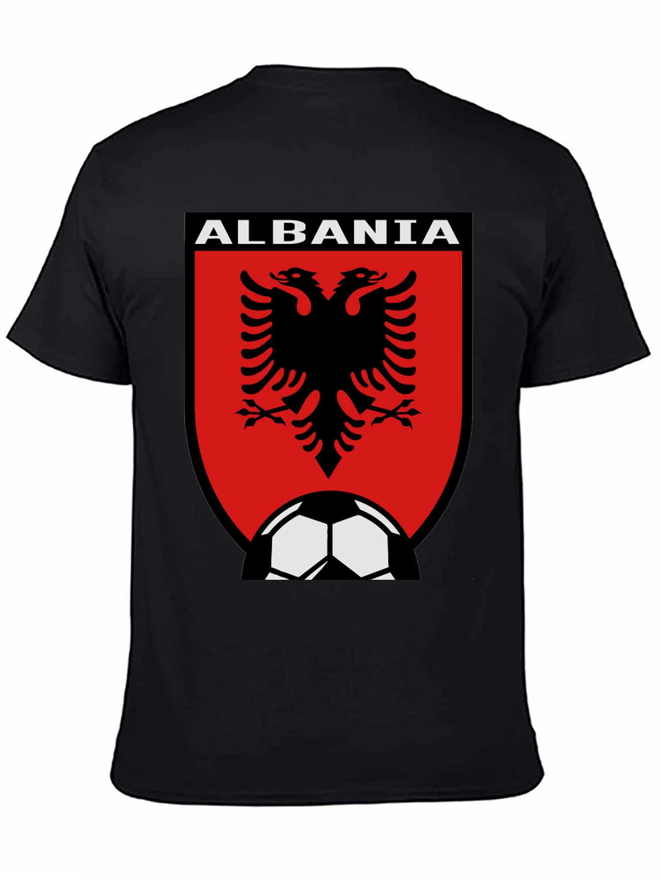 Albania Soccer T-Shirt | Double Headed Eagle - 4