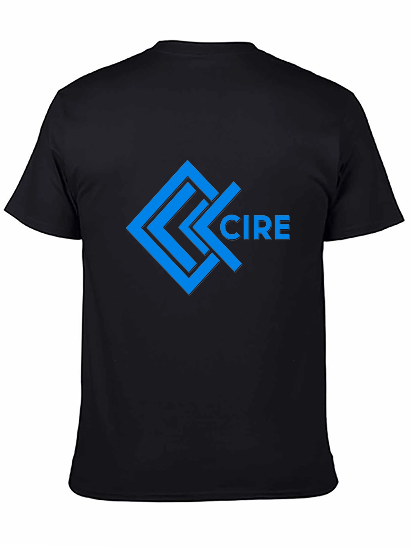 Black CIRE Graphic T-Shirt - Black Cotton Blend view 4