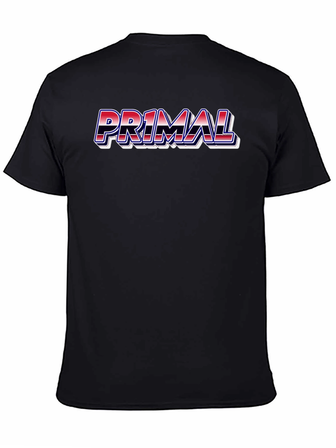Black Primal Graphic T-Shirt - Bold Statement Tee view 4