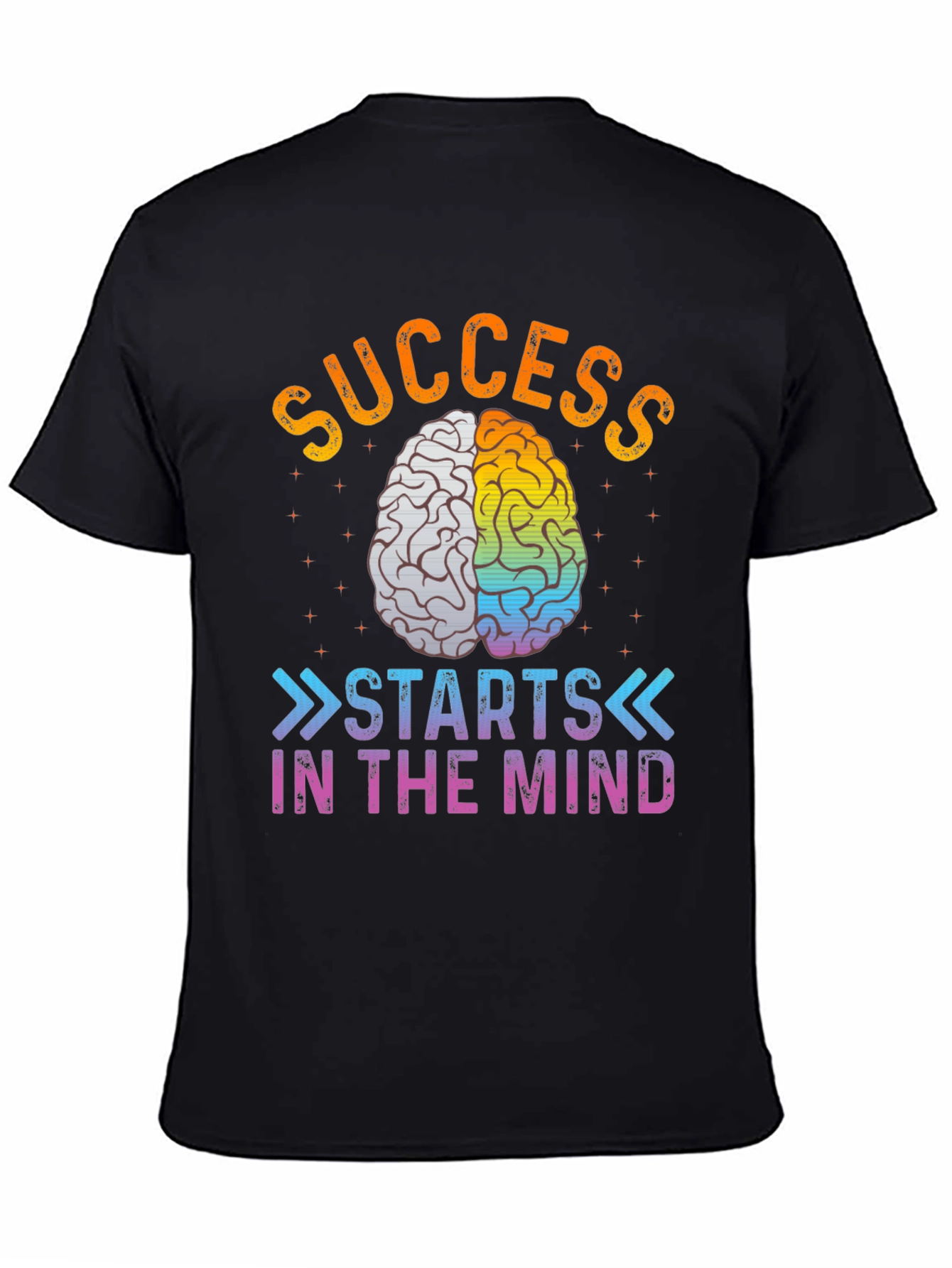 Black Success Starts In The Mind T-Shirt view 4