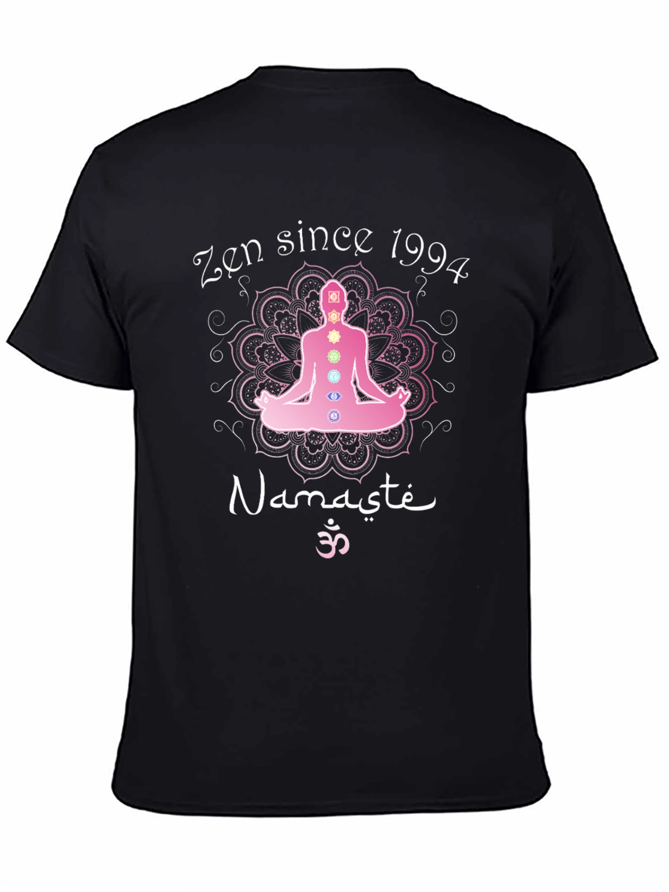 Zen Since 1994 Namaste Graphic T-Shirt Yoga - 4