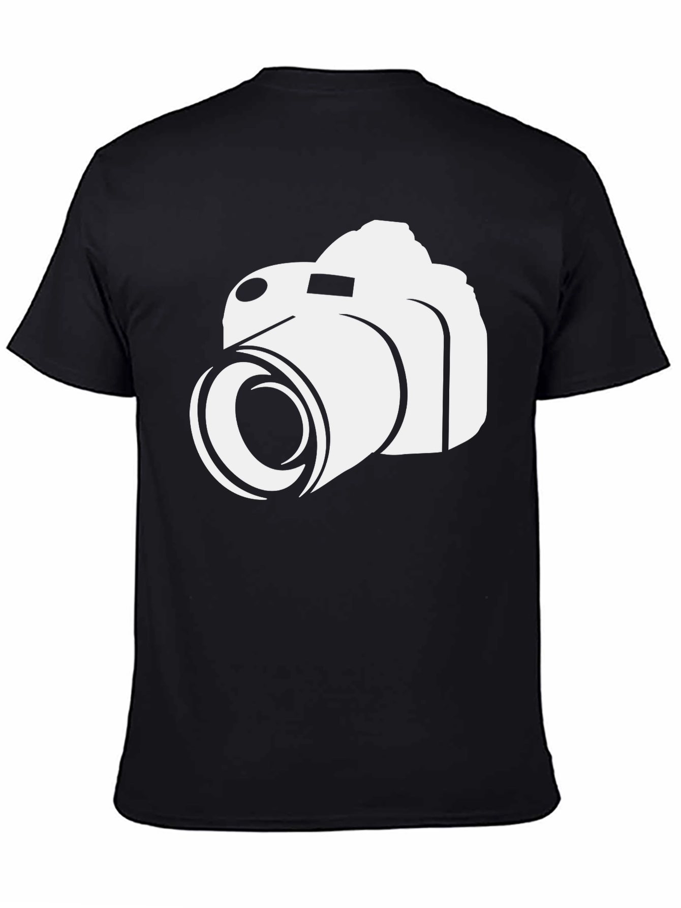 Black Camera Graphic Tee - Photographer Gift view 4