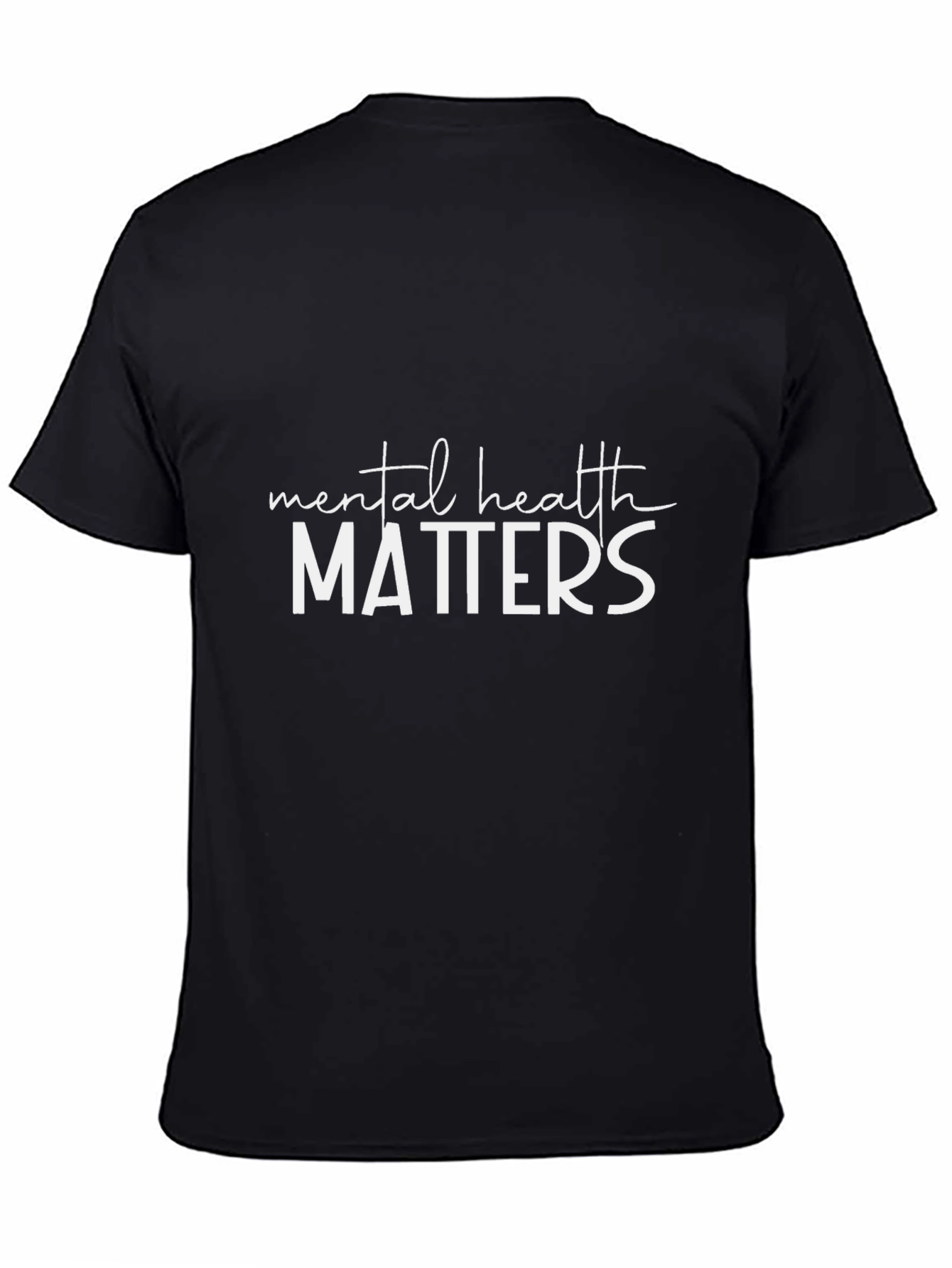 Black Mental Health Matters Graphic Tee view 4