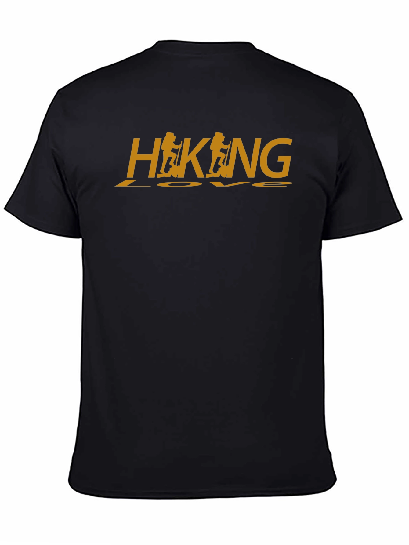 Black Hiking Love T-Shirt view 4