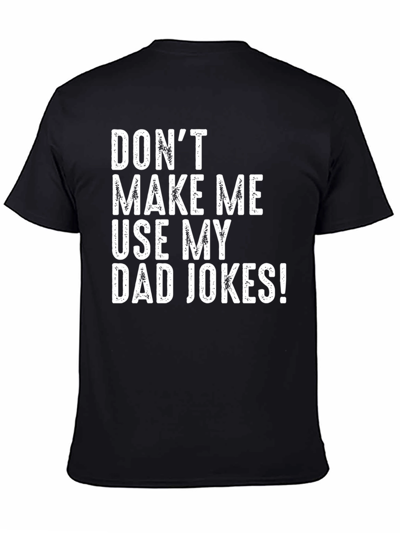 Black Dad Jokes T-Shirt - Funny Slogan Tee view 4