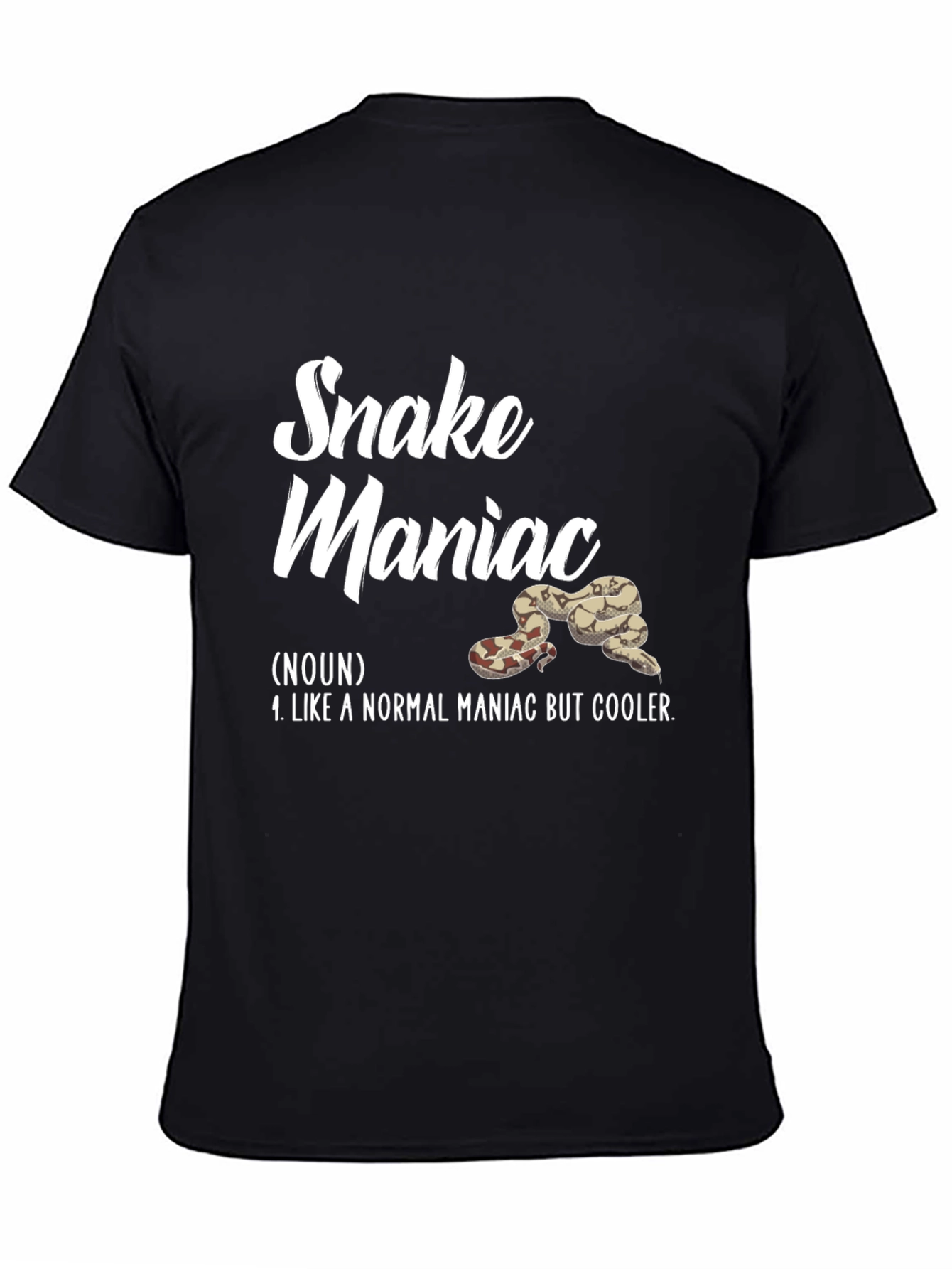 Black Snake Maniac Graphic Tee view 4