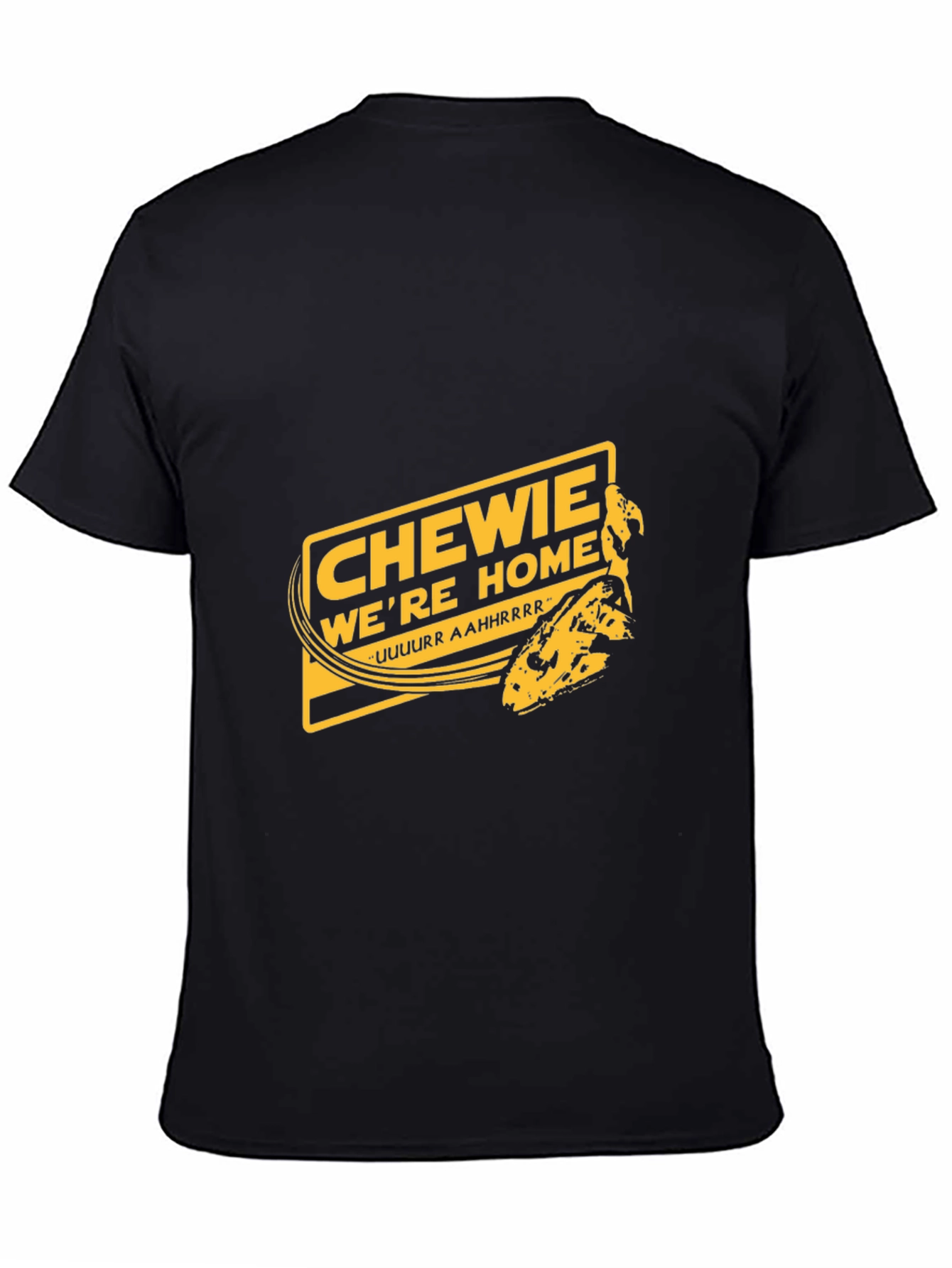 Black Chewie We're Home Black T-Shirt view 4