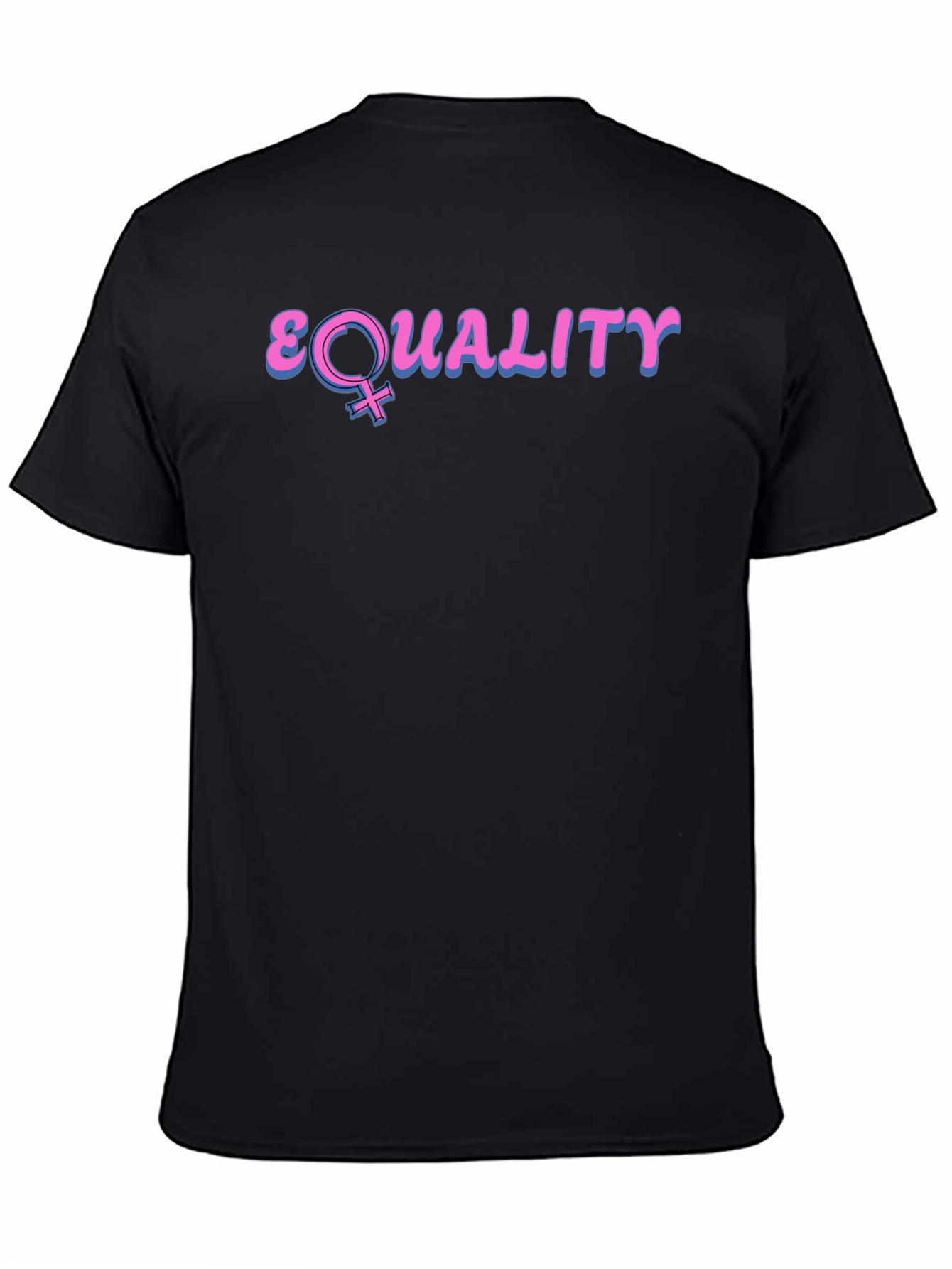 Black Equality T-Shirt Feminist Symbol Tee view 4