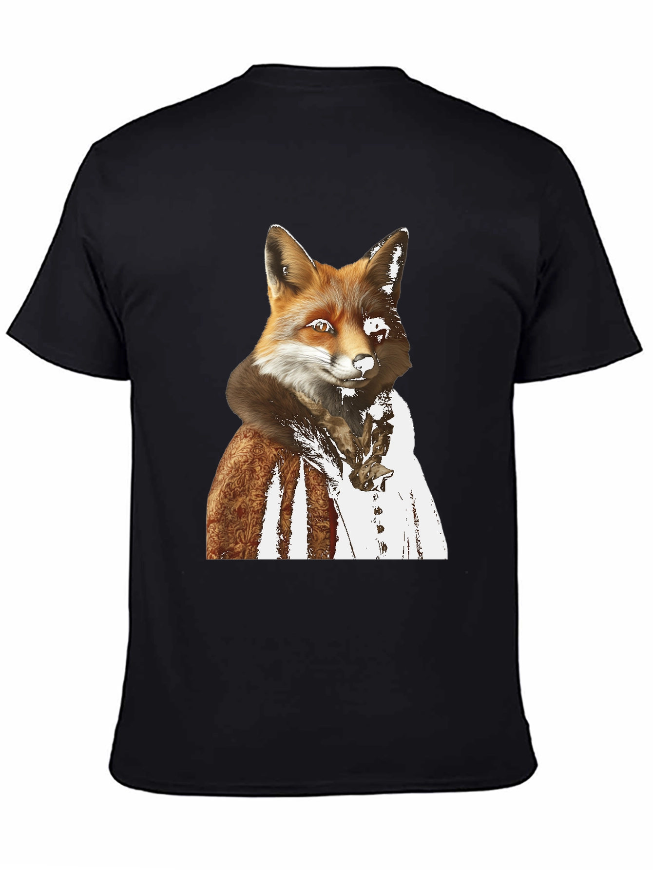 Black Fox Gentleman Graphic T-Shirt view 4