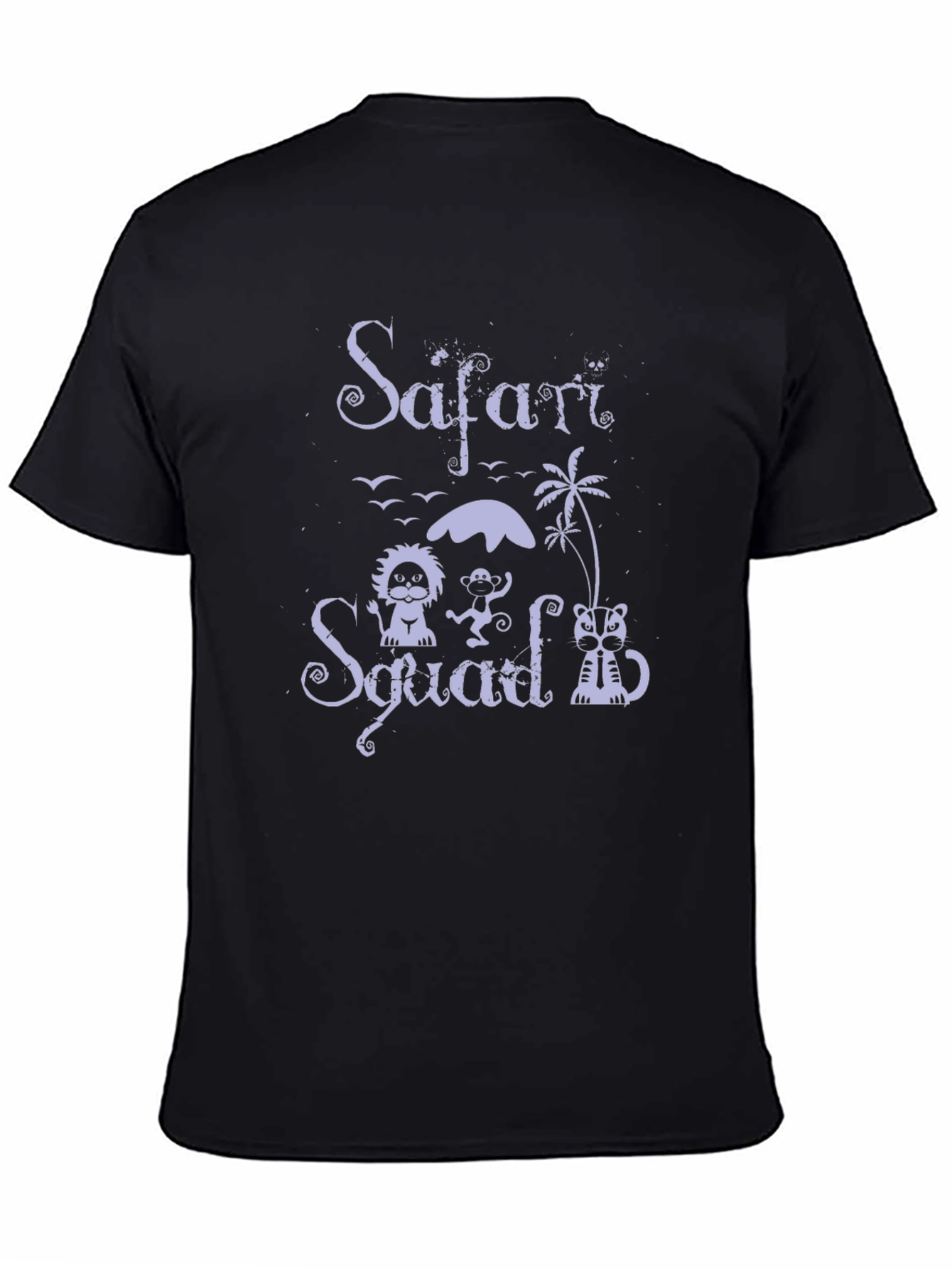 Black Safari Squad Graphic Tee - Adventure Awaits view 4