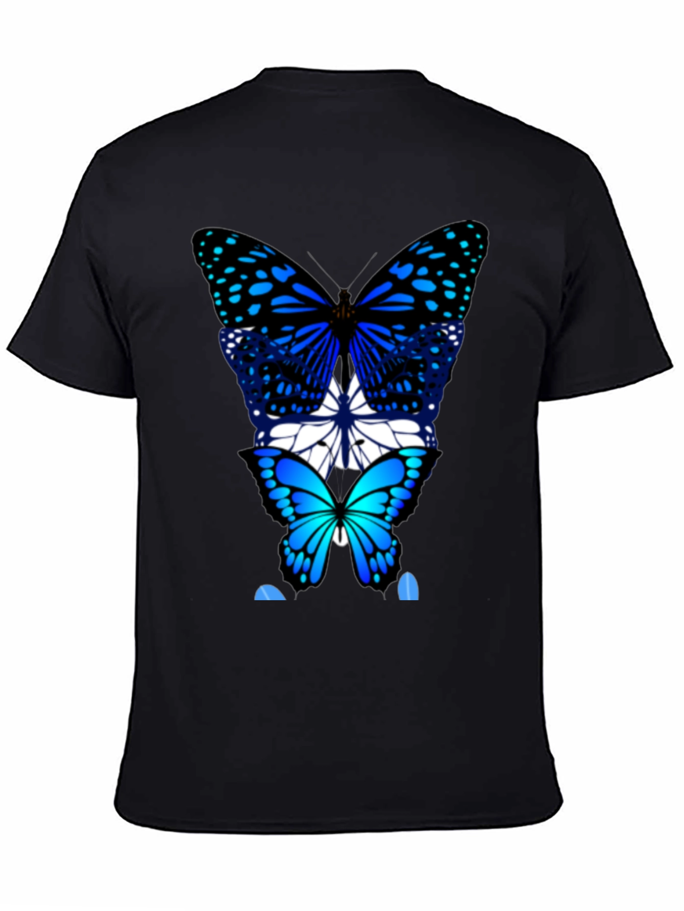 Black Butterfly T-Shirt - Bold Graphic Tee view 4