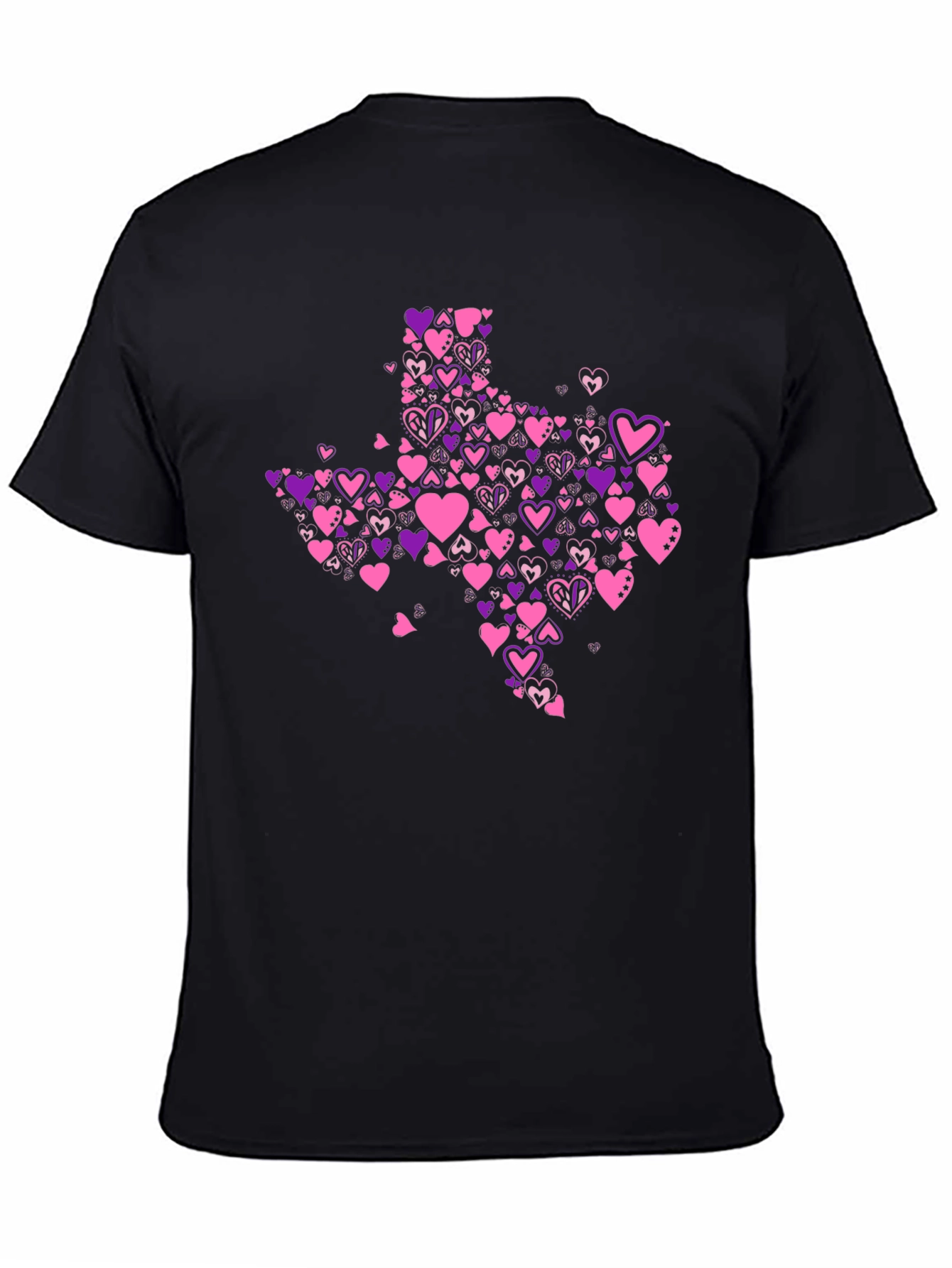 Texas Love Heart Valentine's T-Shirt - 4