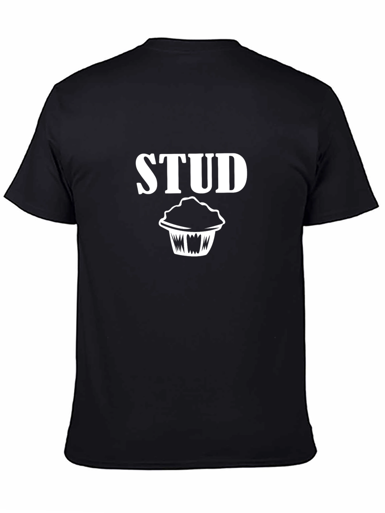 Black Stud Muffin Graphic Tee - Black view 4