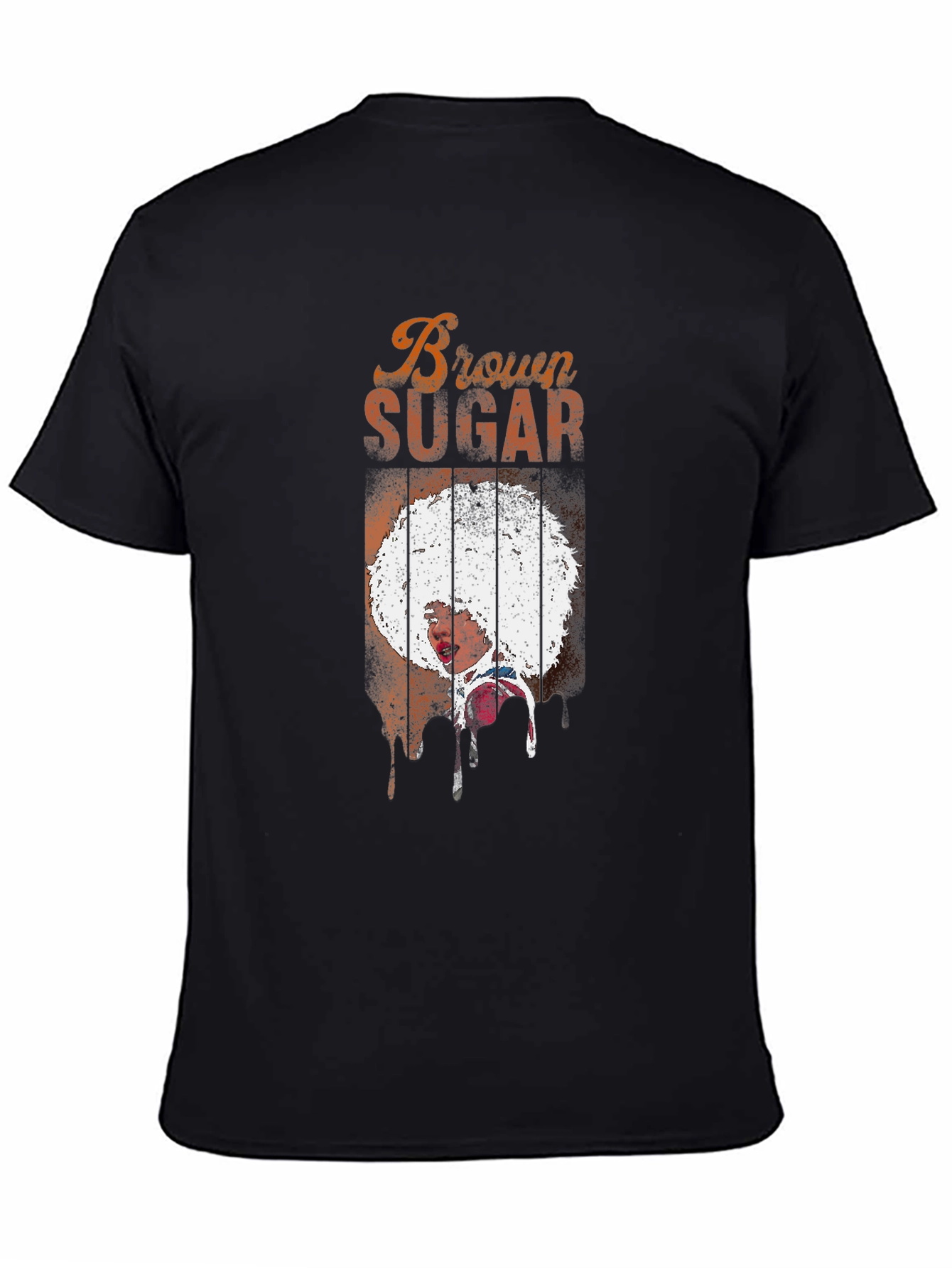 Black Brown Sugar Graphic T-Shirt view 4