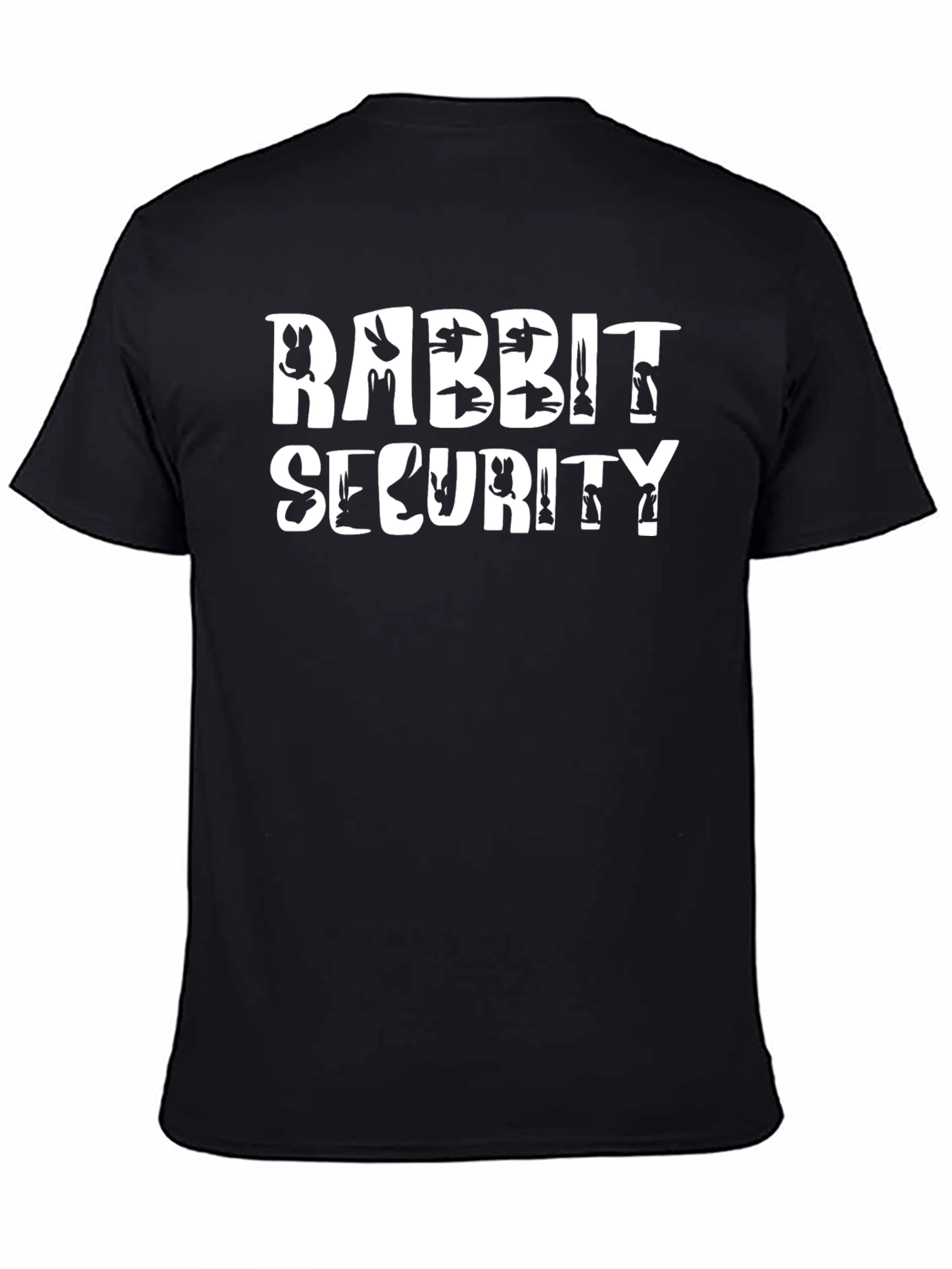 Black Rabbit Security Graphic T-Shirt view 4
