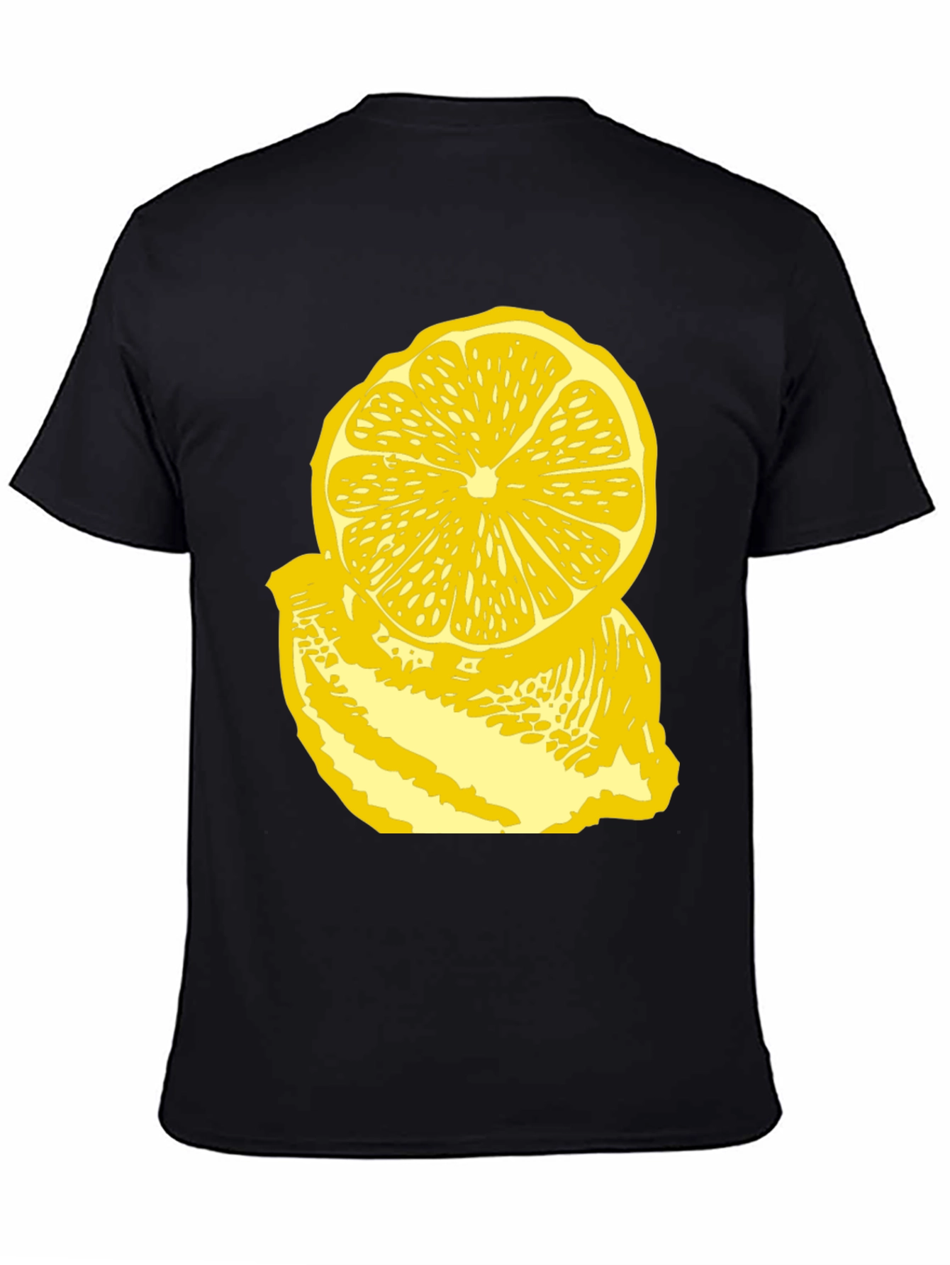 Black Lemon Graphic T-Shirt - Fresh & Fun Style view 4