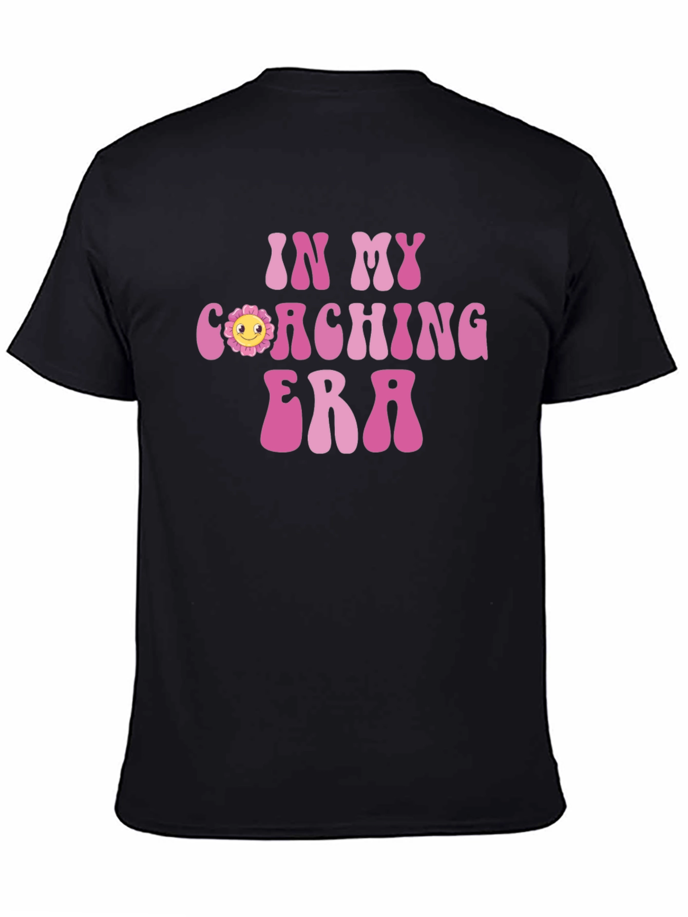 Black In My Coaching Era T-Shirt - Black view 4
