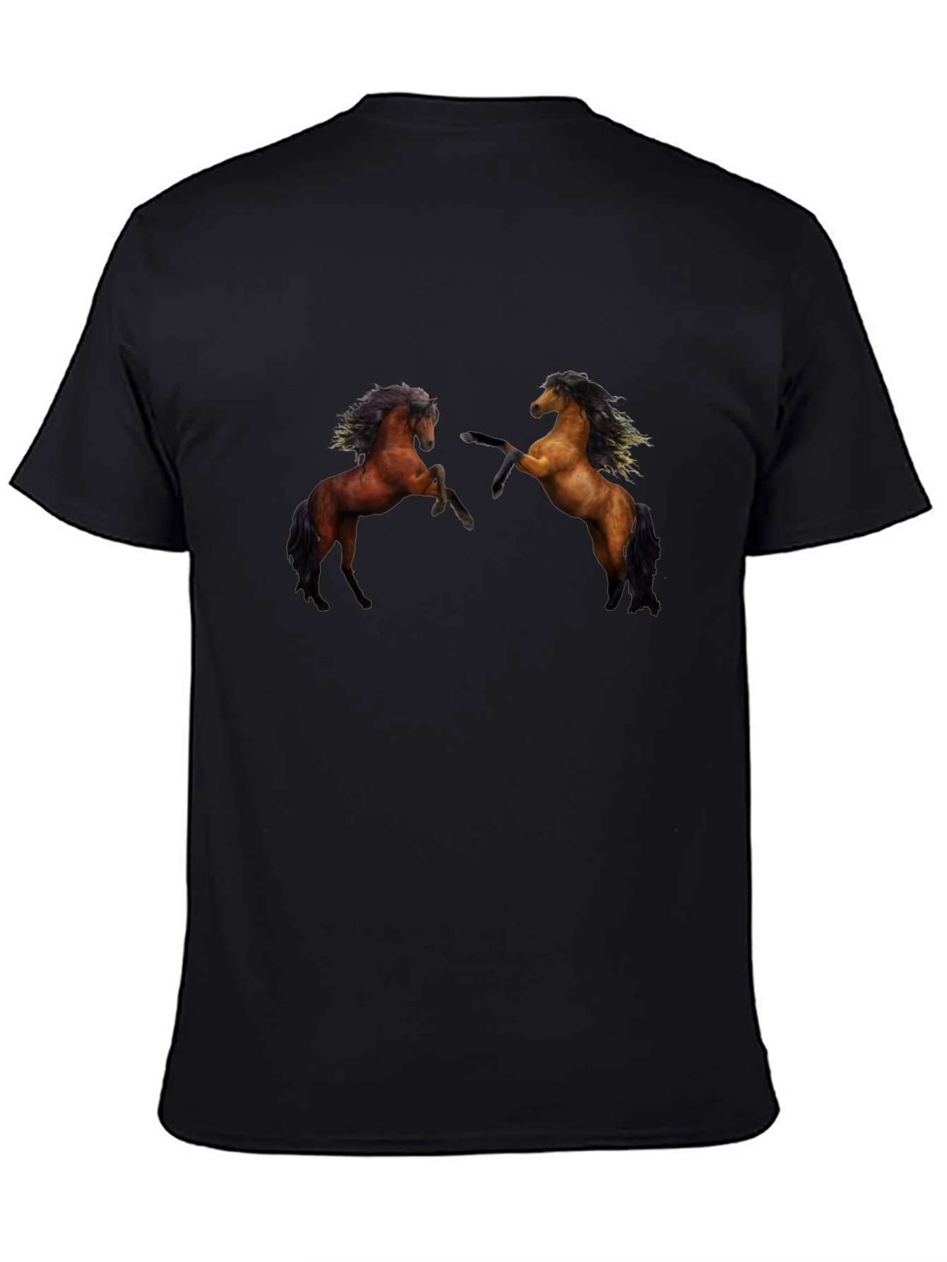 Black Black Horse Graphic Tee - Men's Short Sleeve view 4