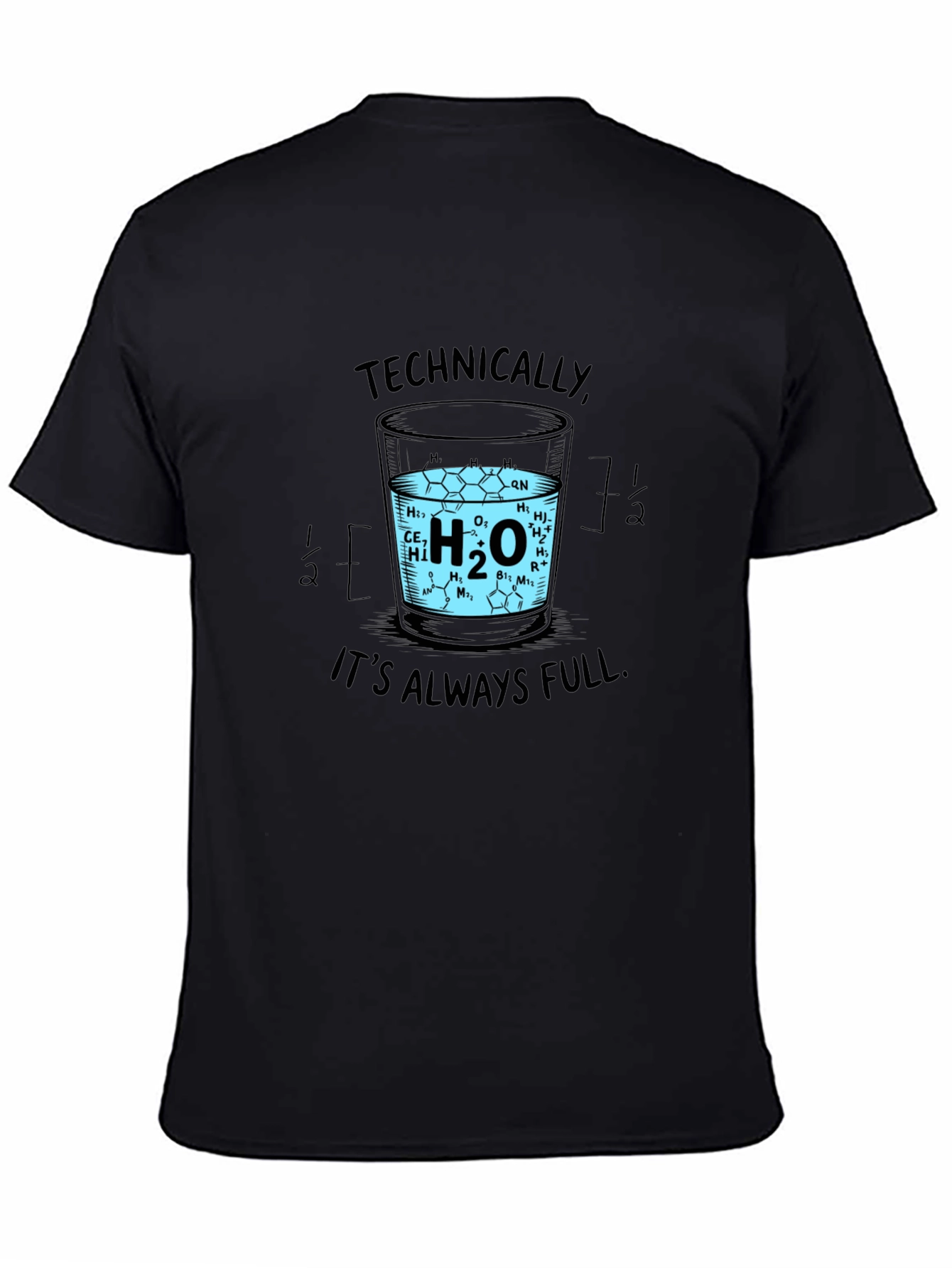 Black Technically Full H2O Science T-Shirt view 4