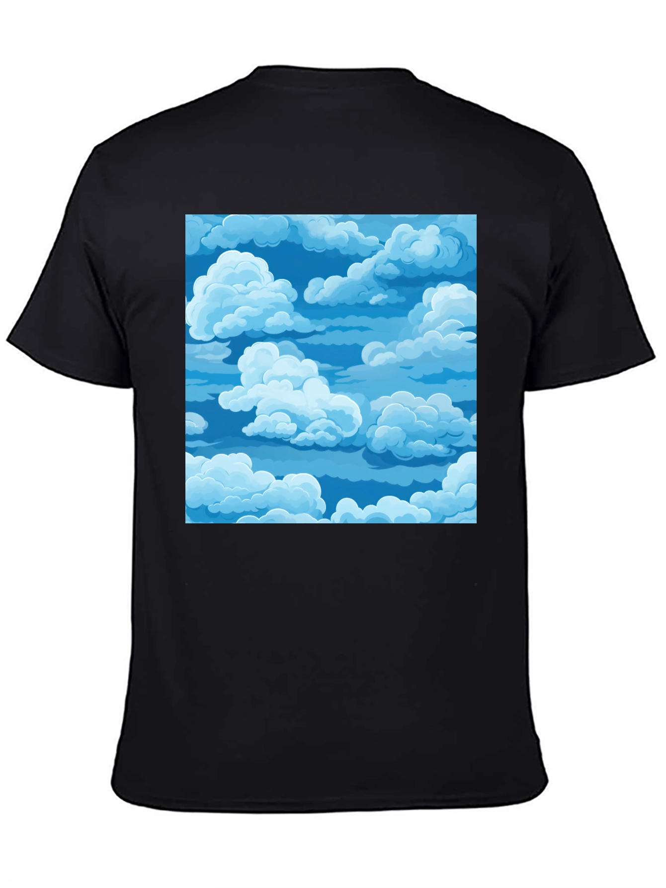Cloudscape Graphic T-Shirt - Soft Cotton Tee - 4