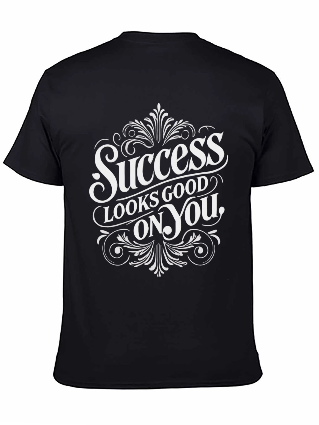 Black Success Looks Good on You Graphic Tee view 4