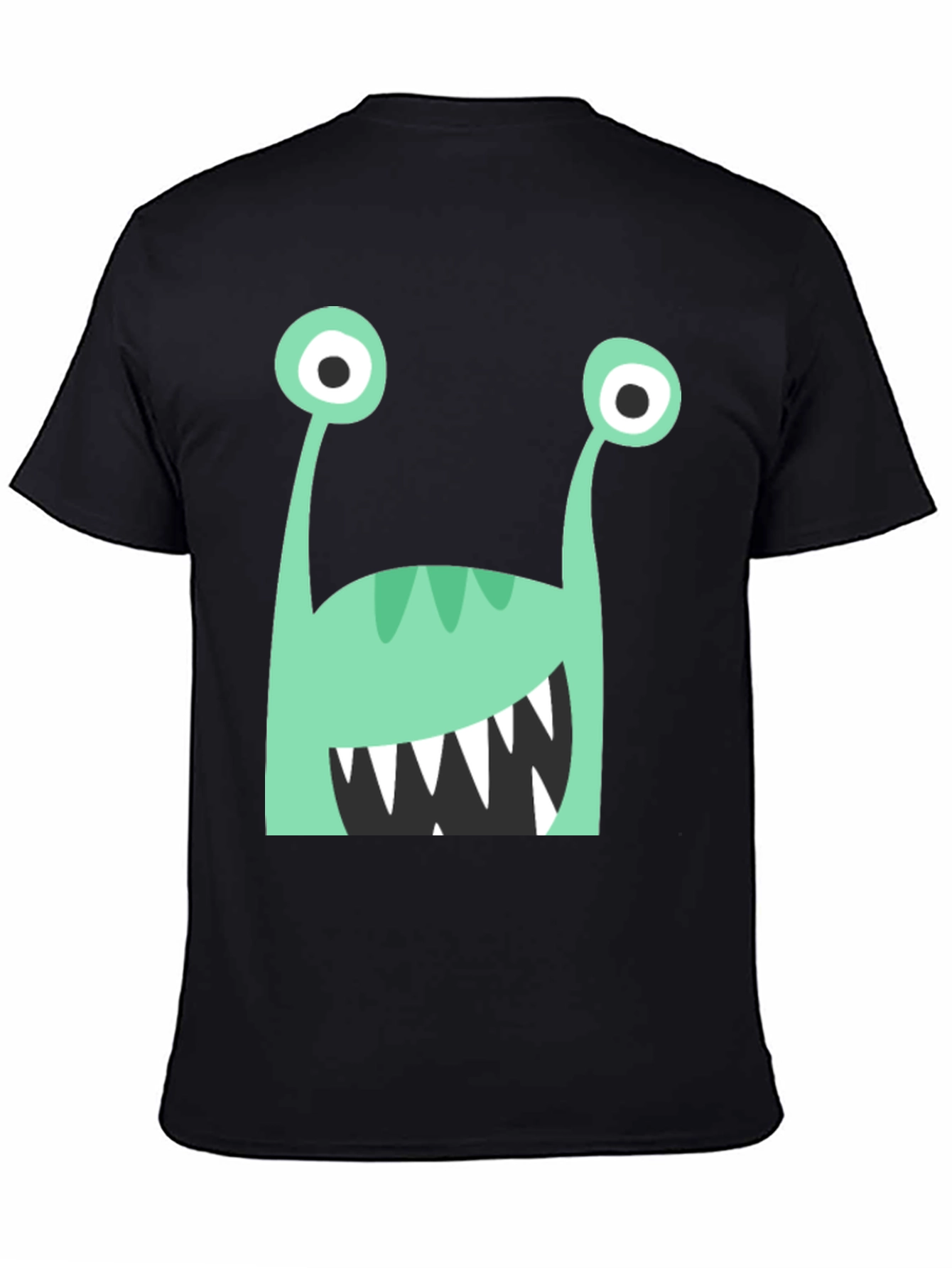 Black Monster Graphic T-Shirt view 4