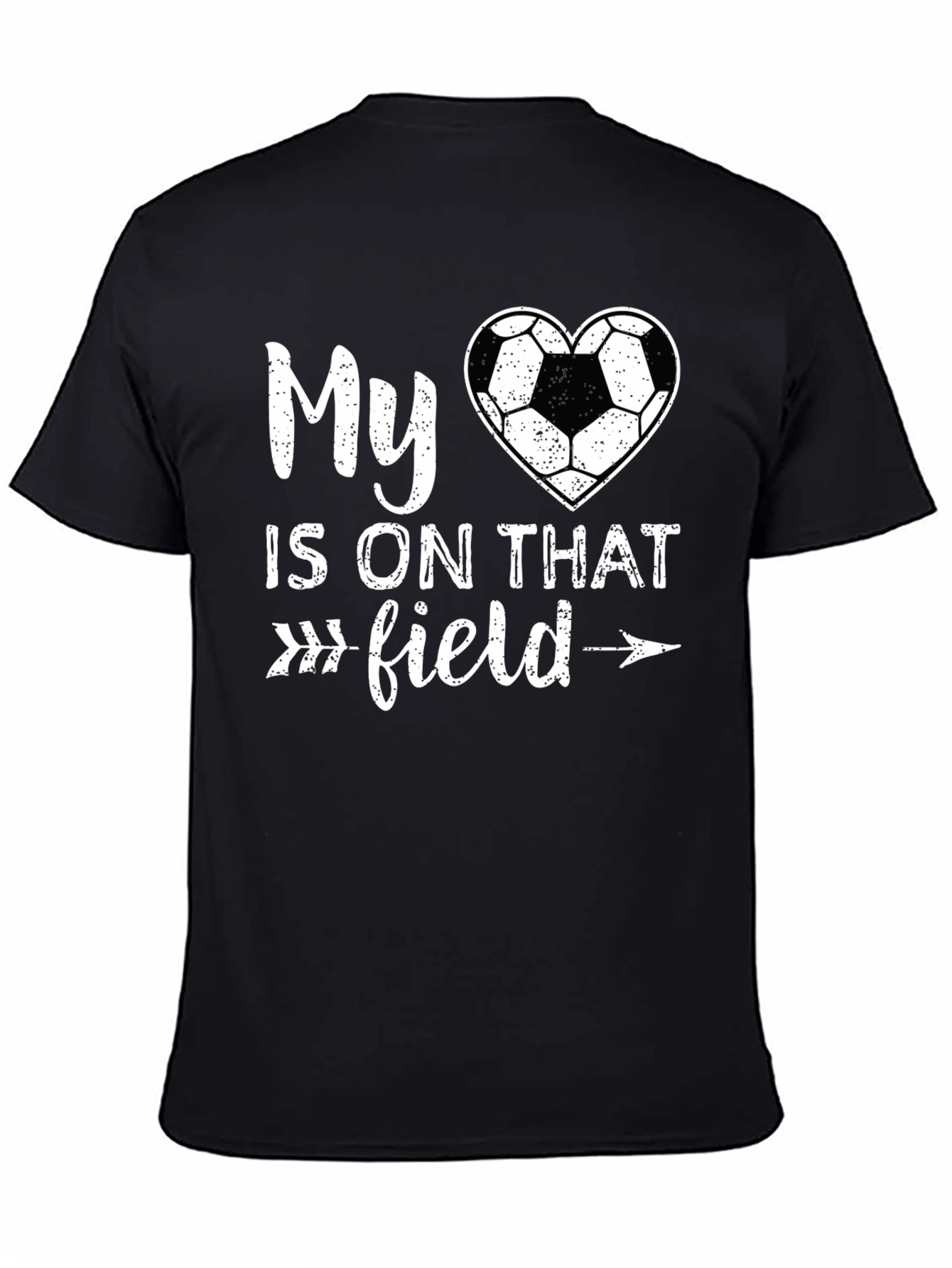 My Heart Is On That Field T-Shirt Soccer - 4