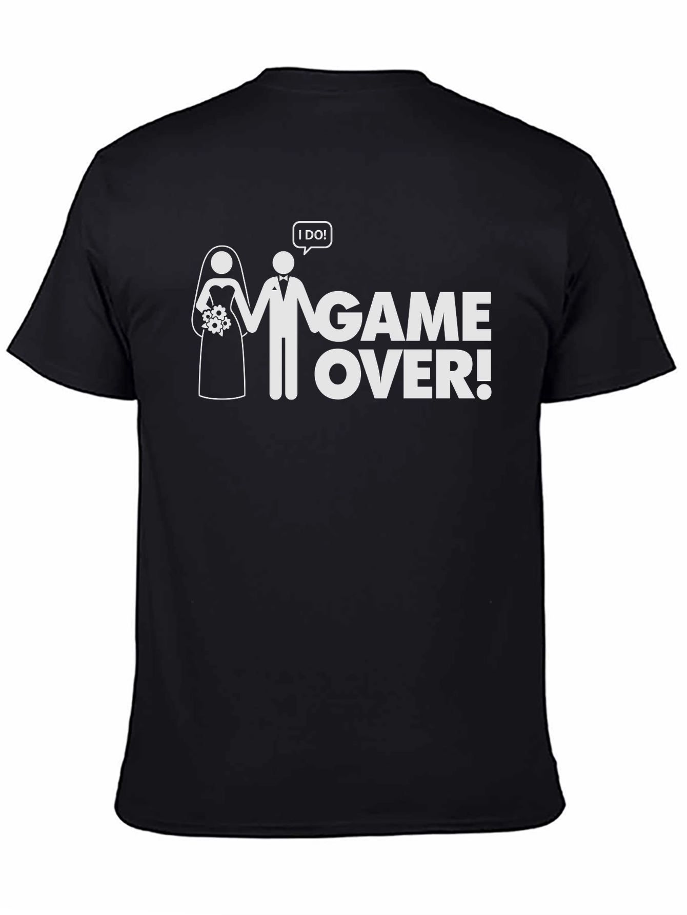 Game Over Wedding T-Shirt - 4
