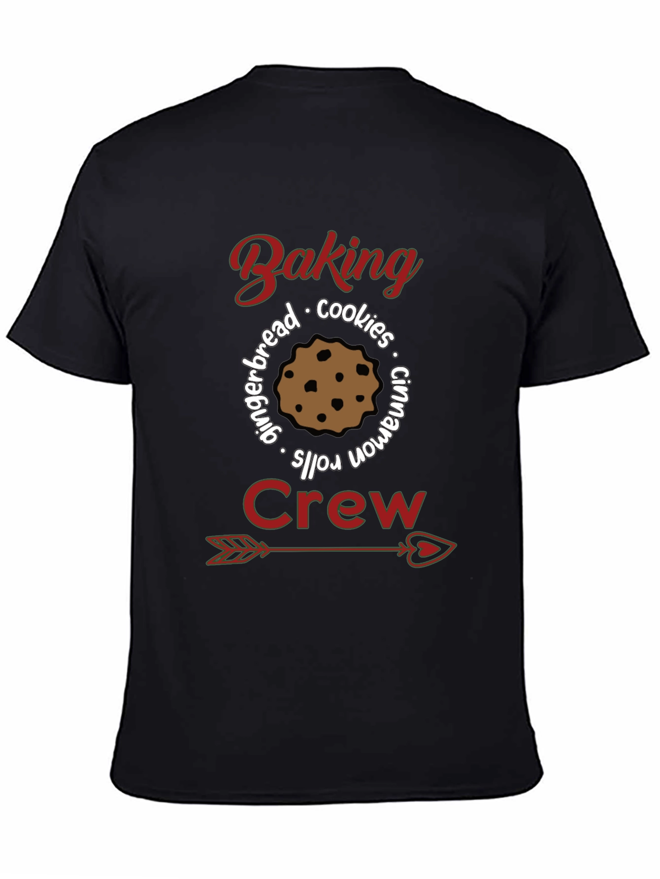 Black Baking Crew T-Shirt view 4