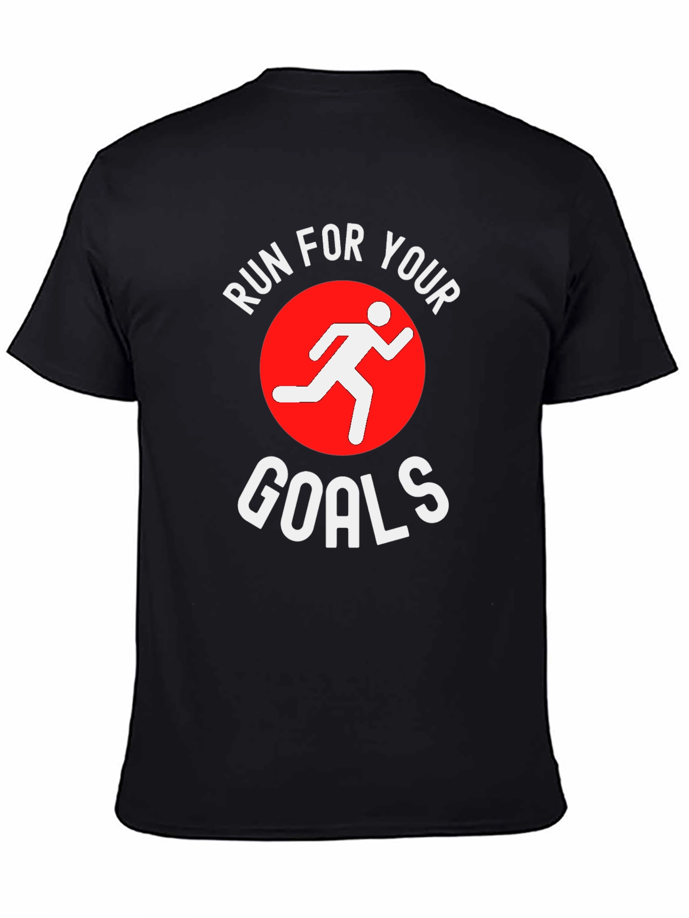 Run For Your Goals T-Shirt | Motivational Graphic Tee - 4