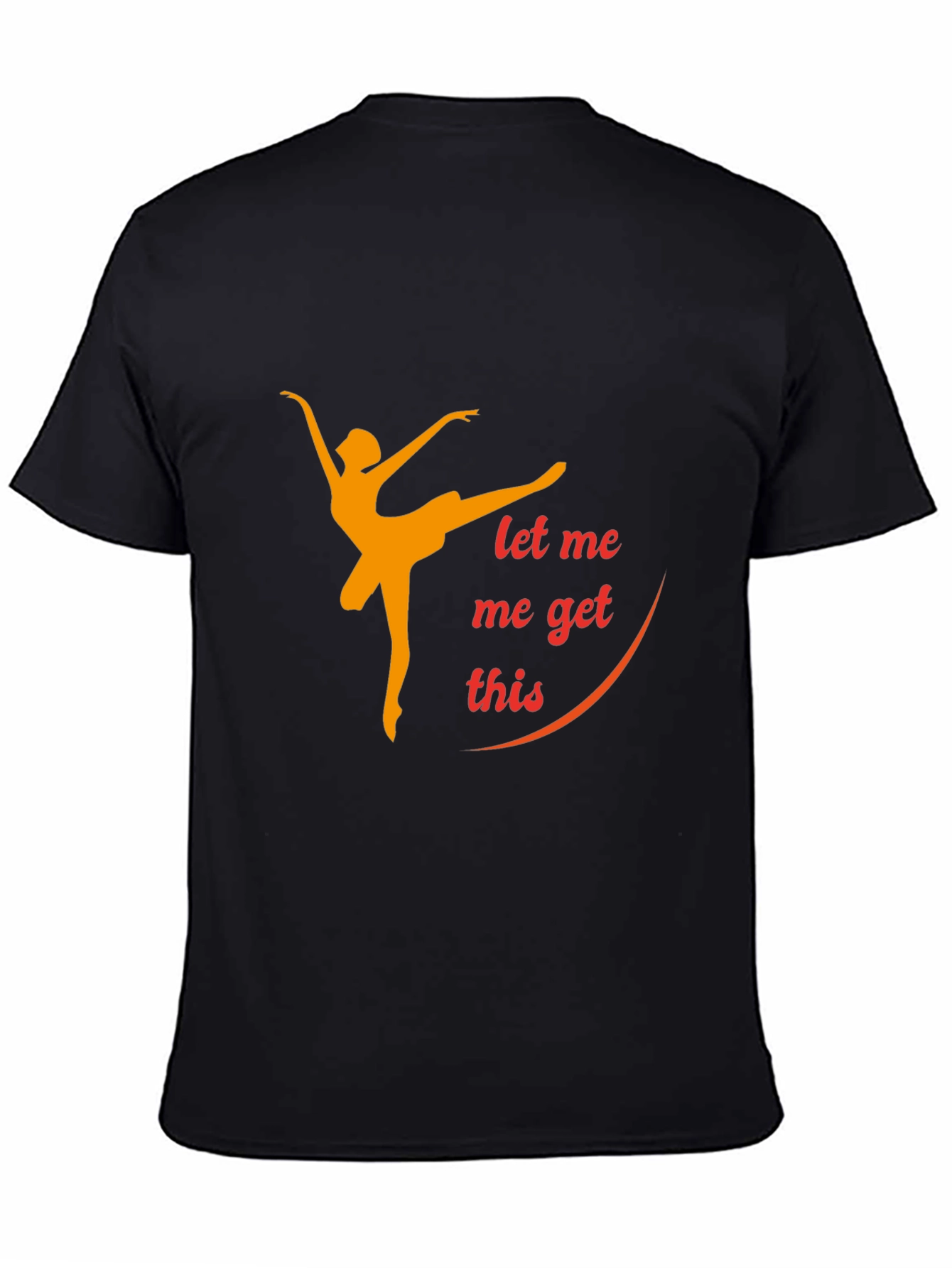 Black Dancing Queen Graphic T-Shirt - Let Me Get This view 4