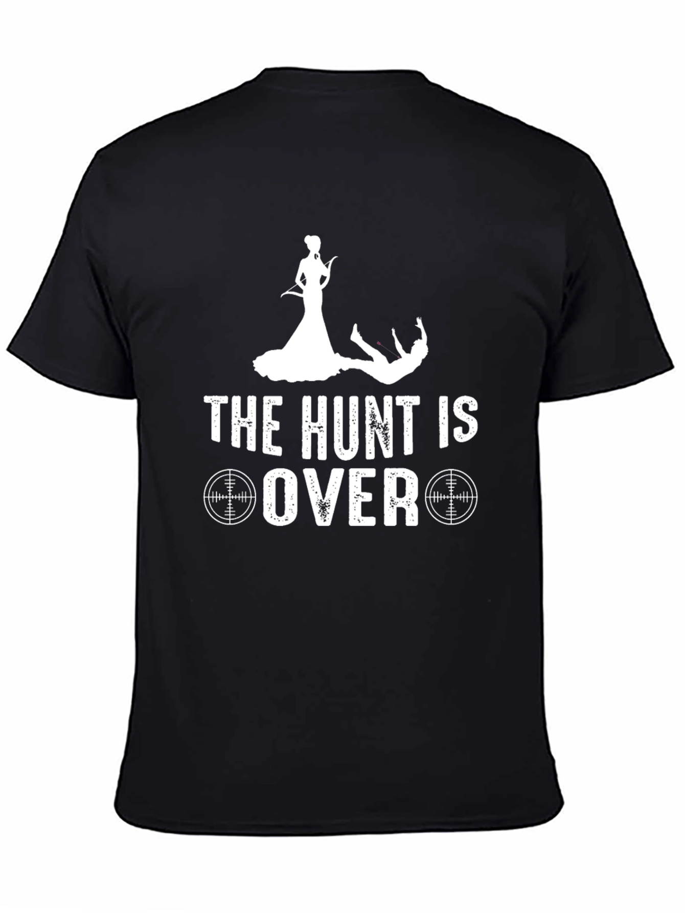 The Hunt is Over Graphic Tee - 4