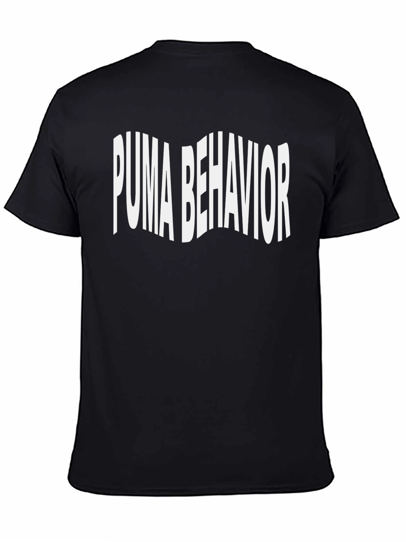 Black Puma Behavior Graphic Tee - Stylish Comfort view 4