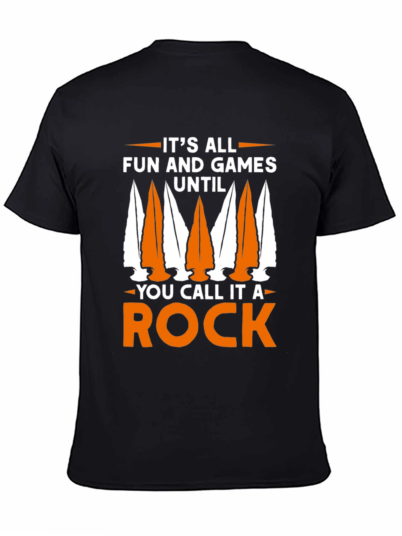 Black It's All Fun and Games T-Shirt view 4