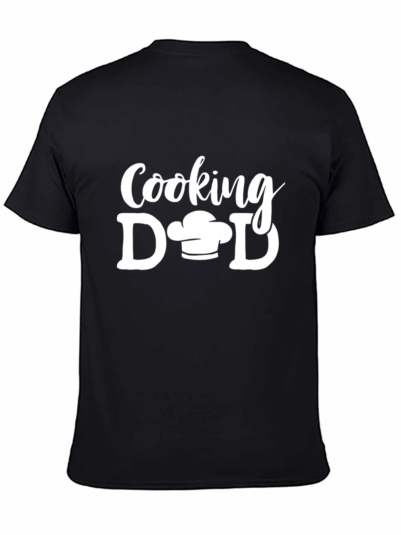 Black Cooking Dad T-Shirt - Chef Dad Gift view 4