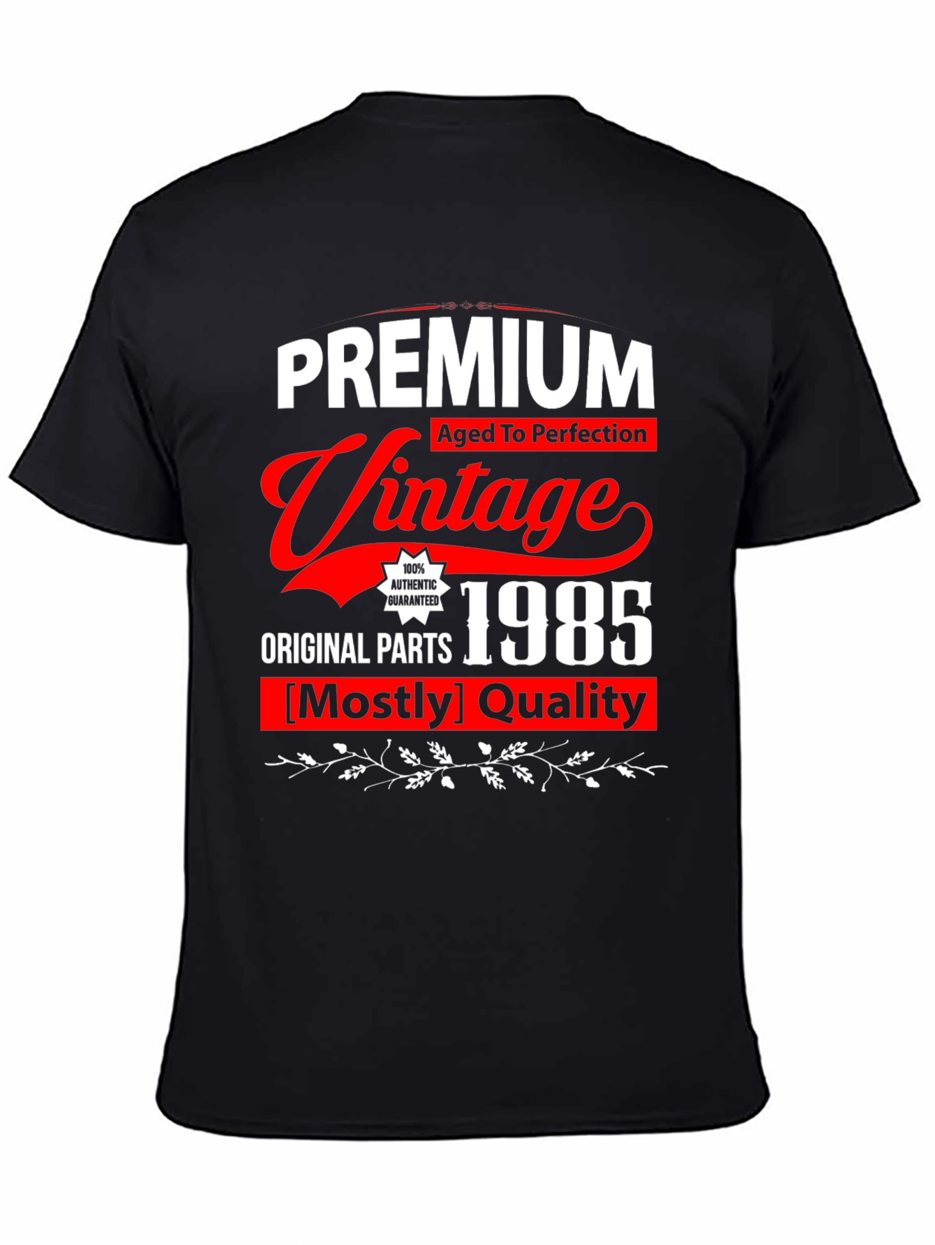 Premium Vintage Aged To Perfection 1985 T-Shirt - 4