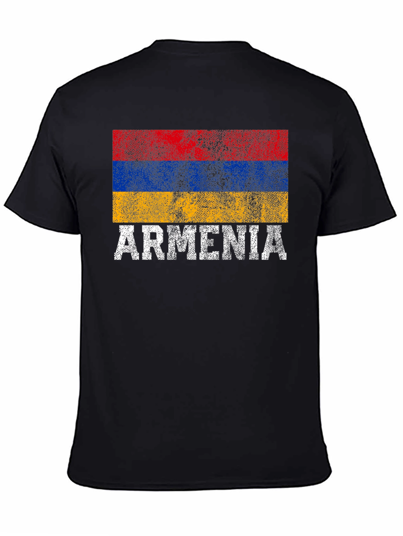 Armenia Flag T-Shirt - Distressed Pride - 4