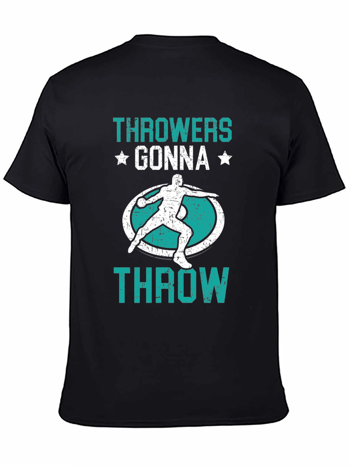Black Throwers Gonna Throw T-Shirt view 4