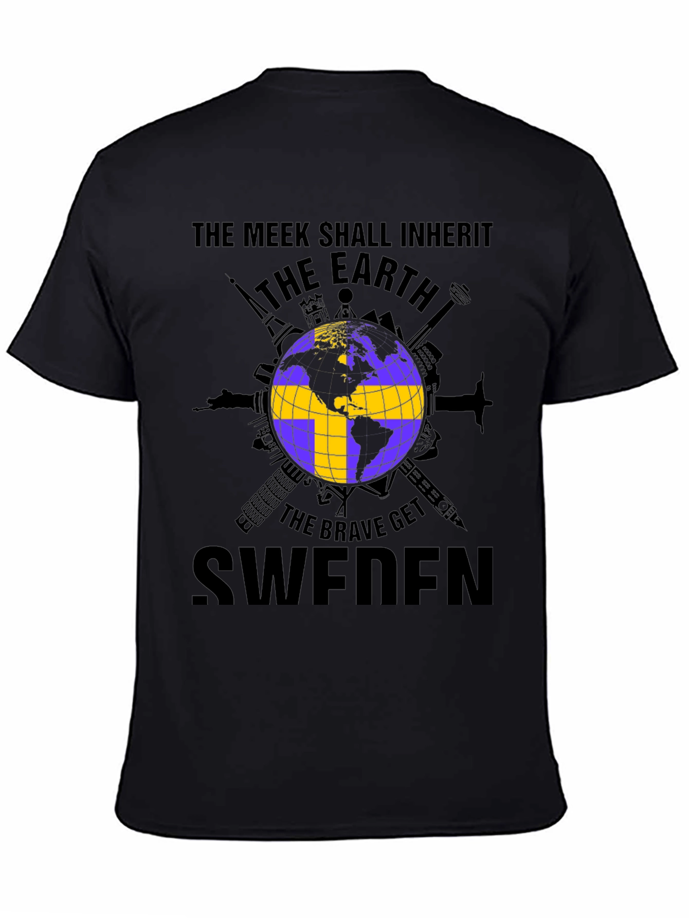 The Meek Shall Inherit Sweden T-Shirt - 4