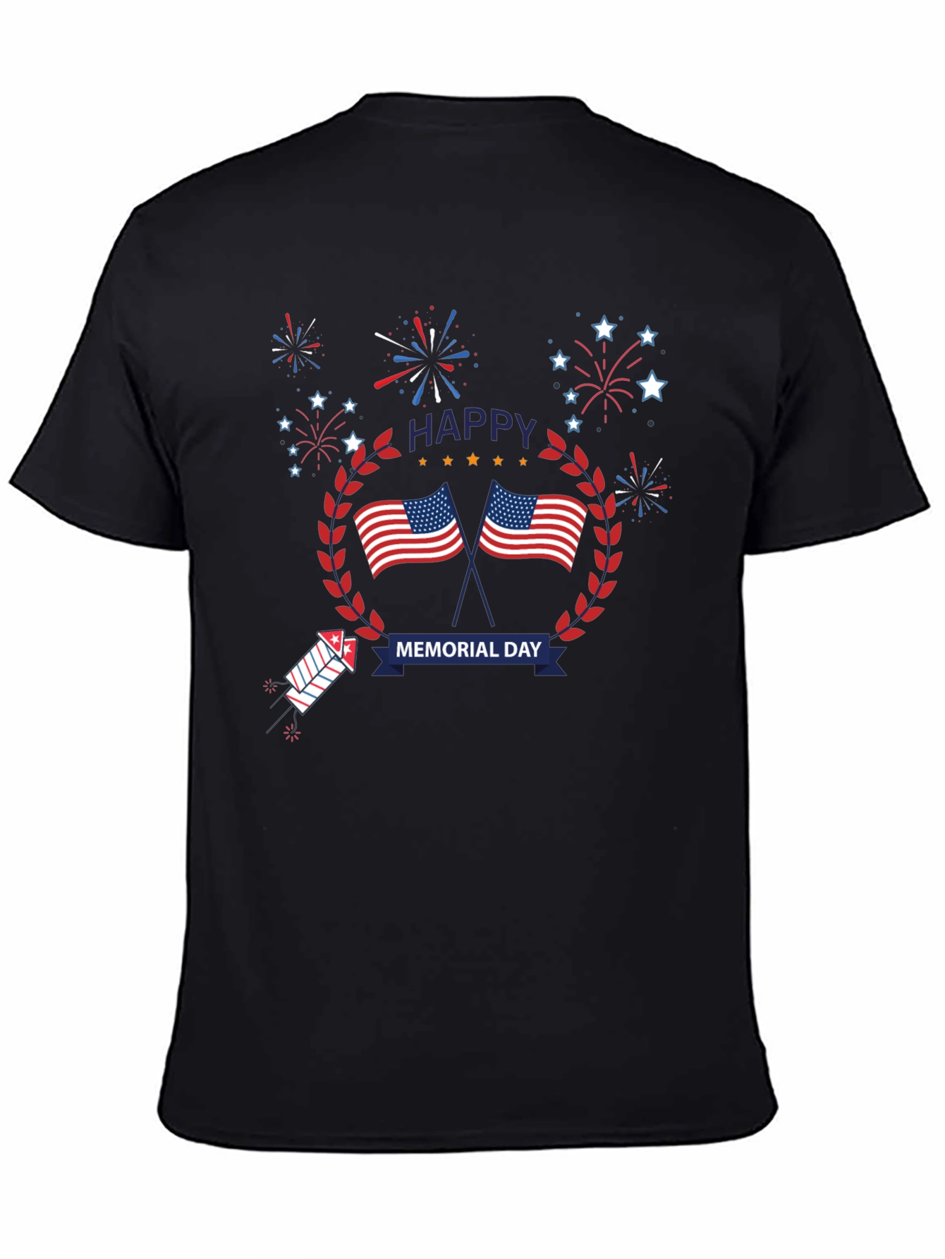 Memorial Day Patriotic T-Shirt - 4