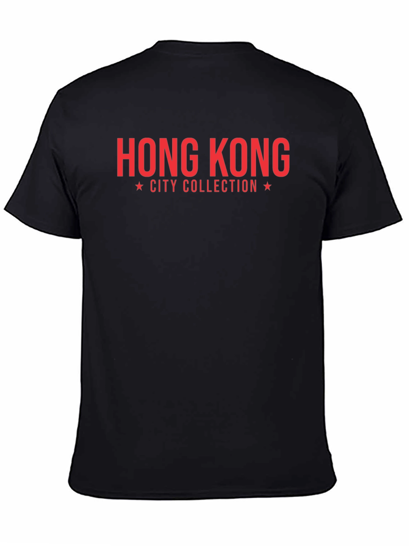 Black Hong Kong City Collection T-Shirt view 4