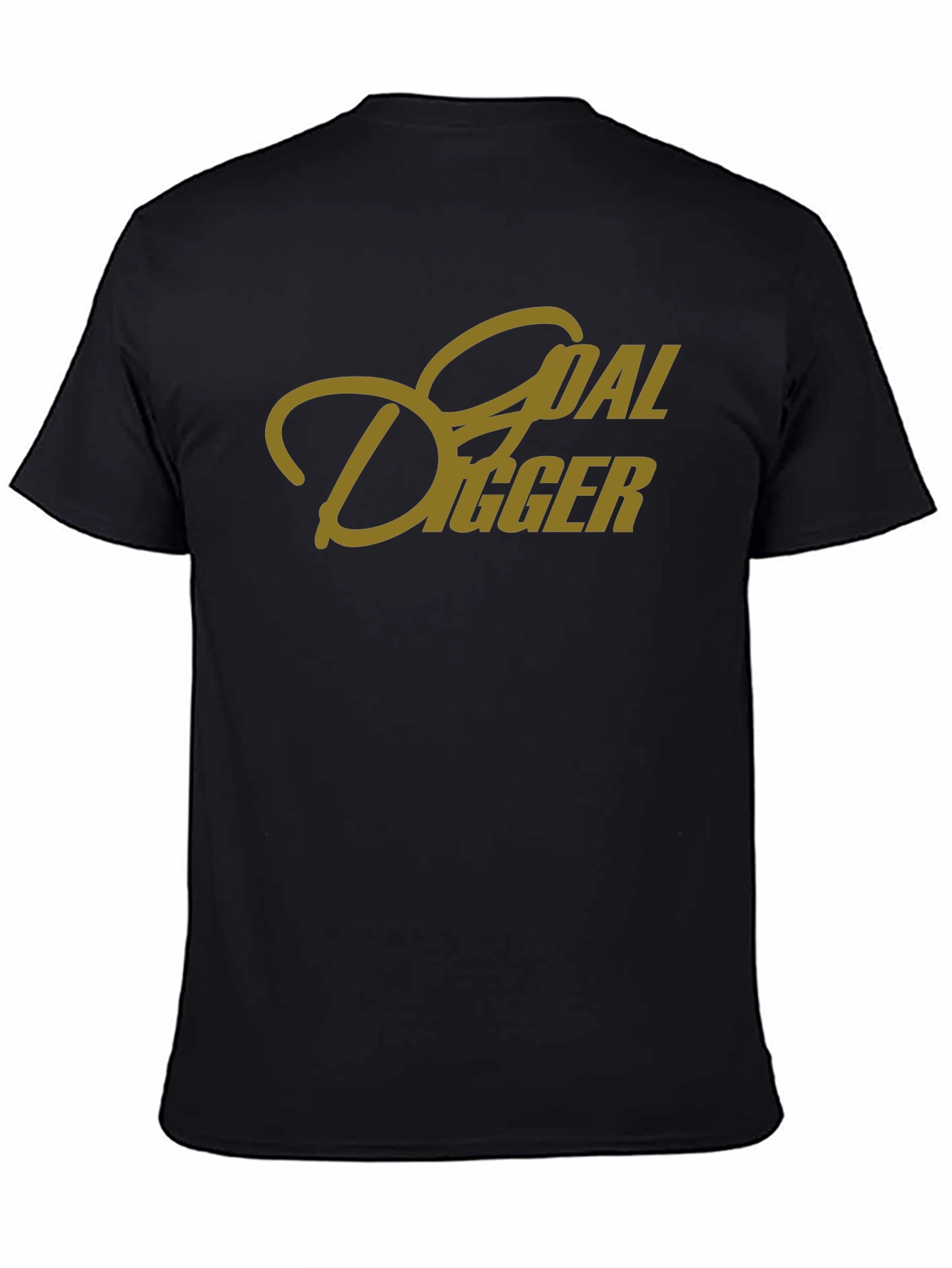 Black Goal Digger Graphic Tee - Black T-Shirt view 4
