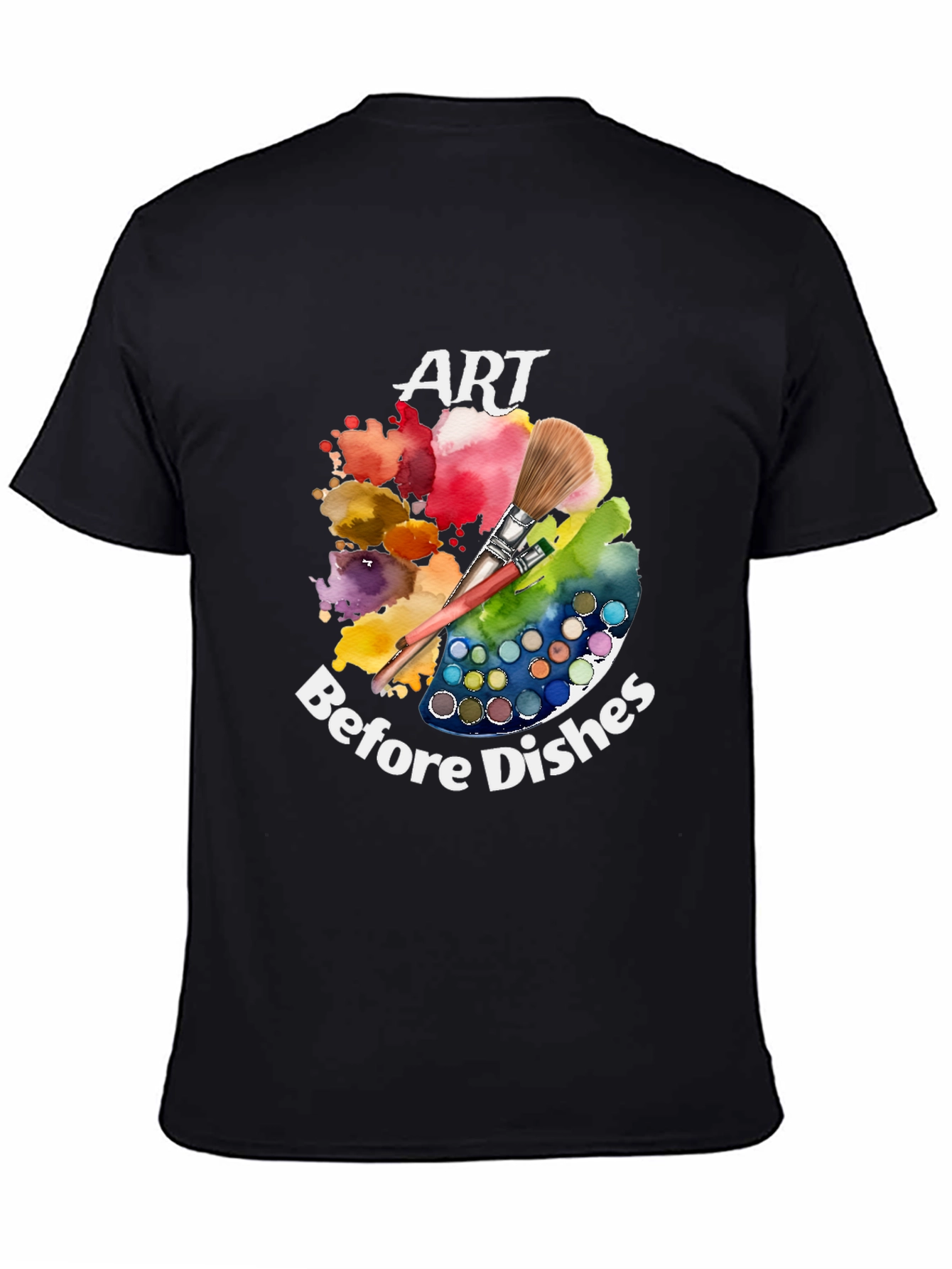 Art Before Dishes T-Shirt - 4