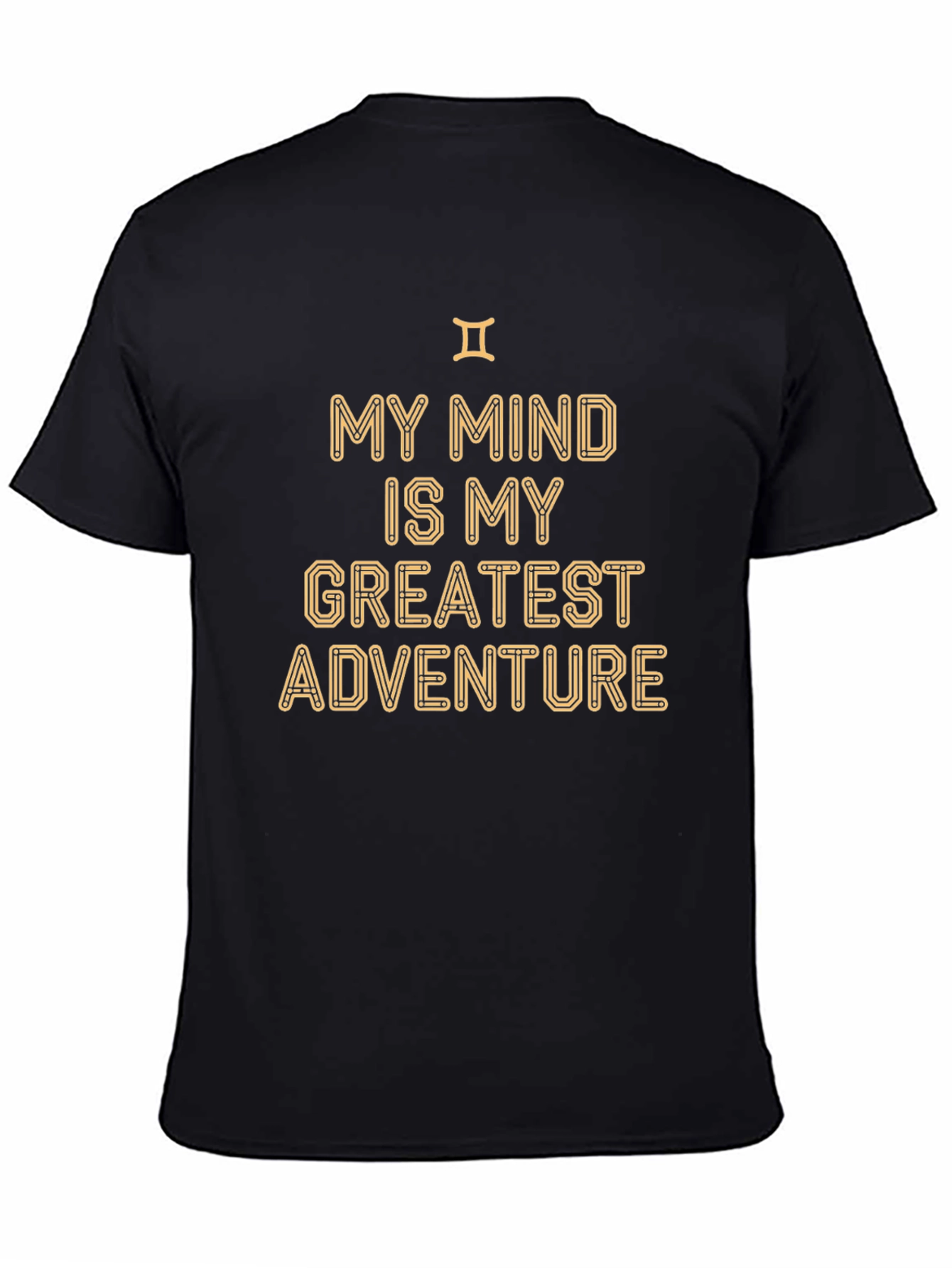 Gemini Zodiac T-Shirt - My Mind Is My Greatest Adventure - 4