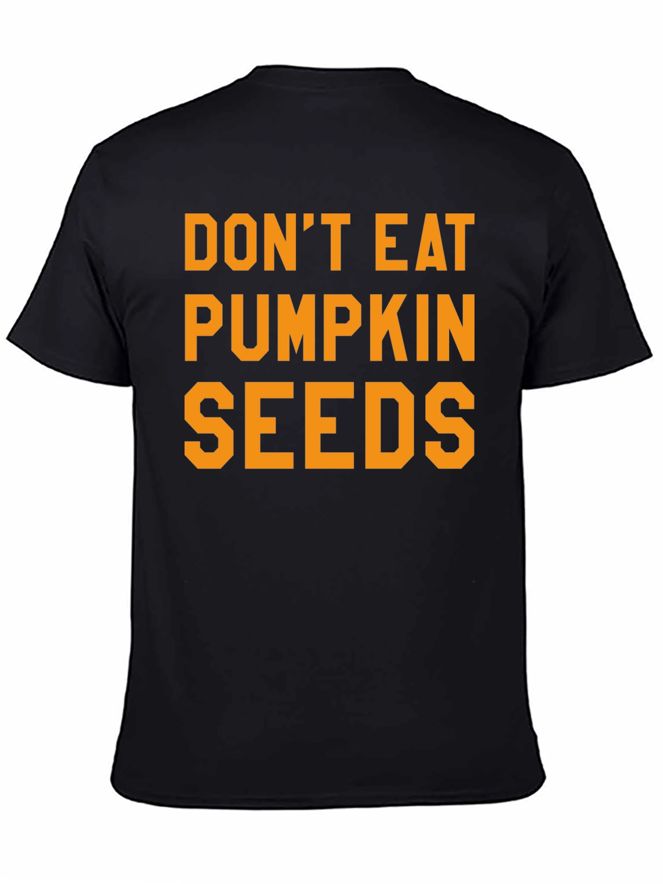 Black Don't Eat Pumpkin Seeds Graphic Tee view 4