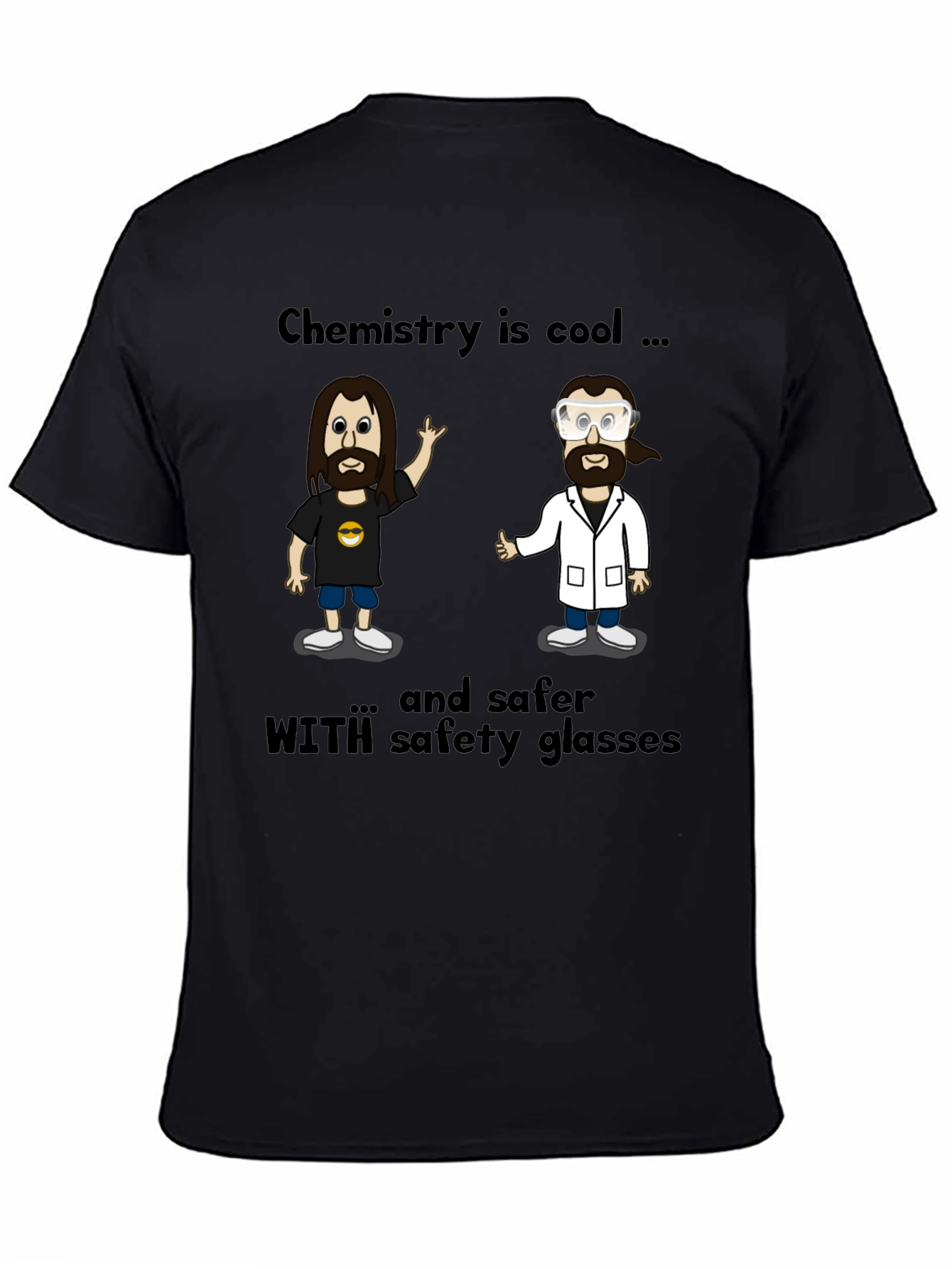 Black Chemistry is Cool T-Shirt view 4