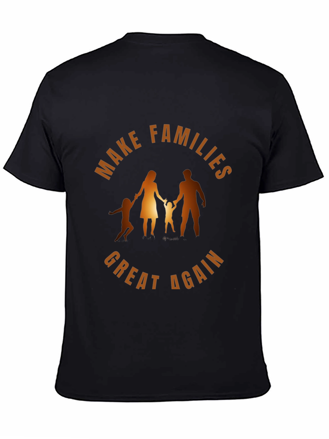 Black Make Families Great Again Graphic Tee view 4
