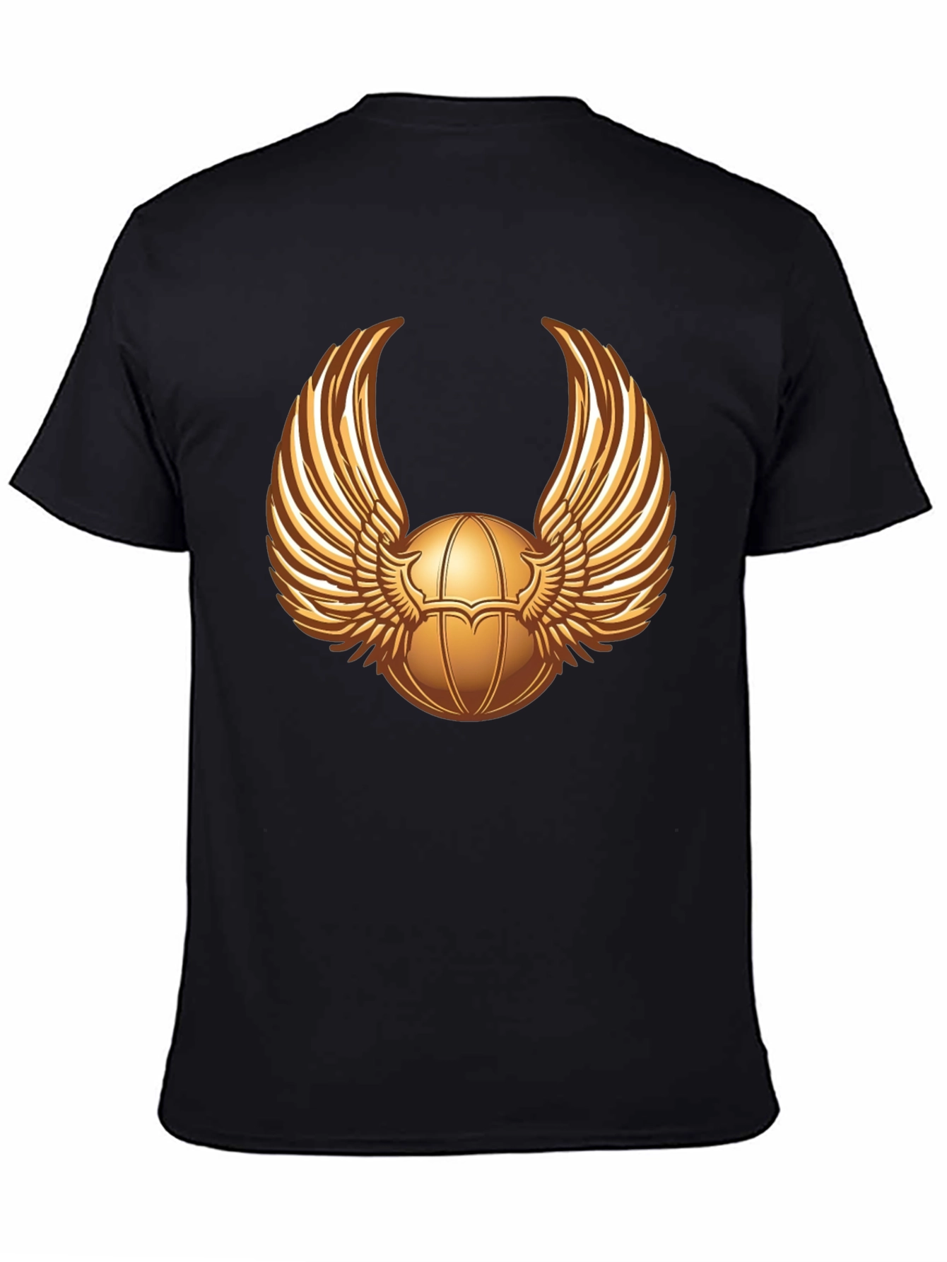 Black Winged Scarab Graphic Tee - Premium Cotton view 4