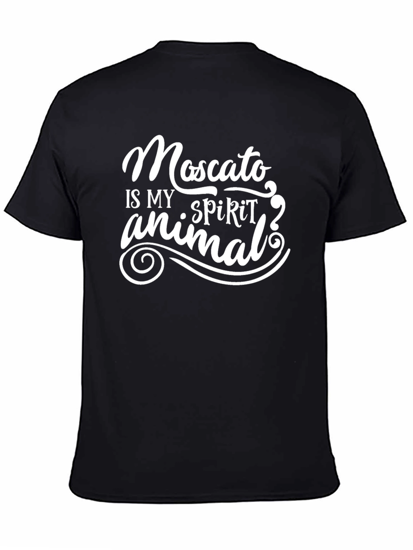 Black Moscato Spirit Animal Graphic Tee view 4